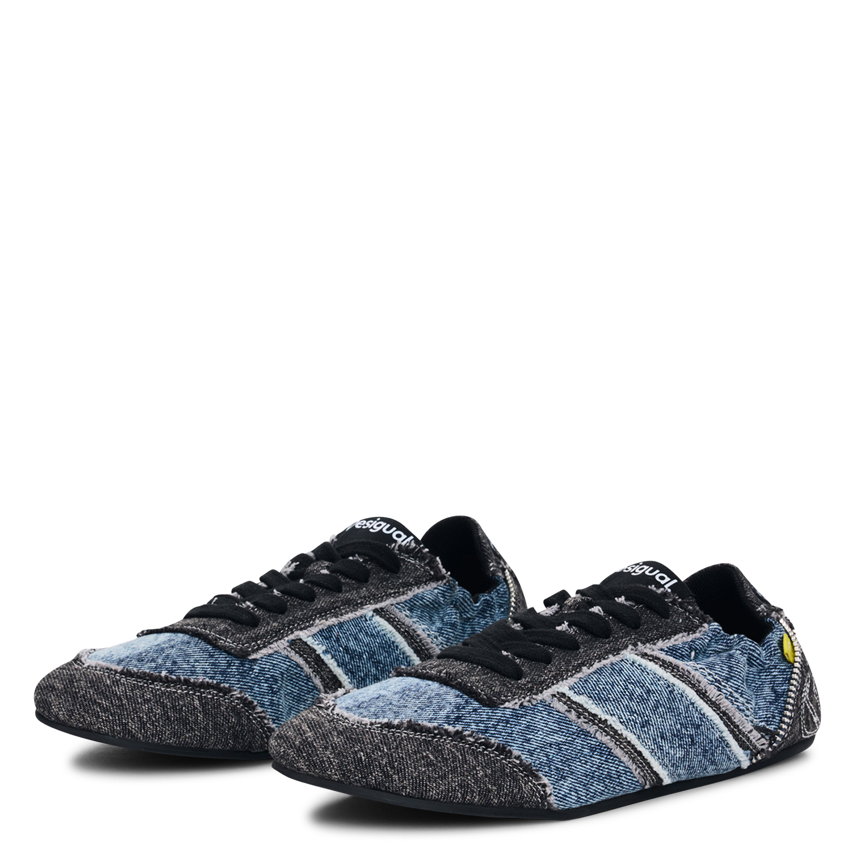 Baskets basses en denim DESIGUAL Bleu