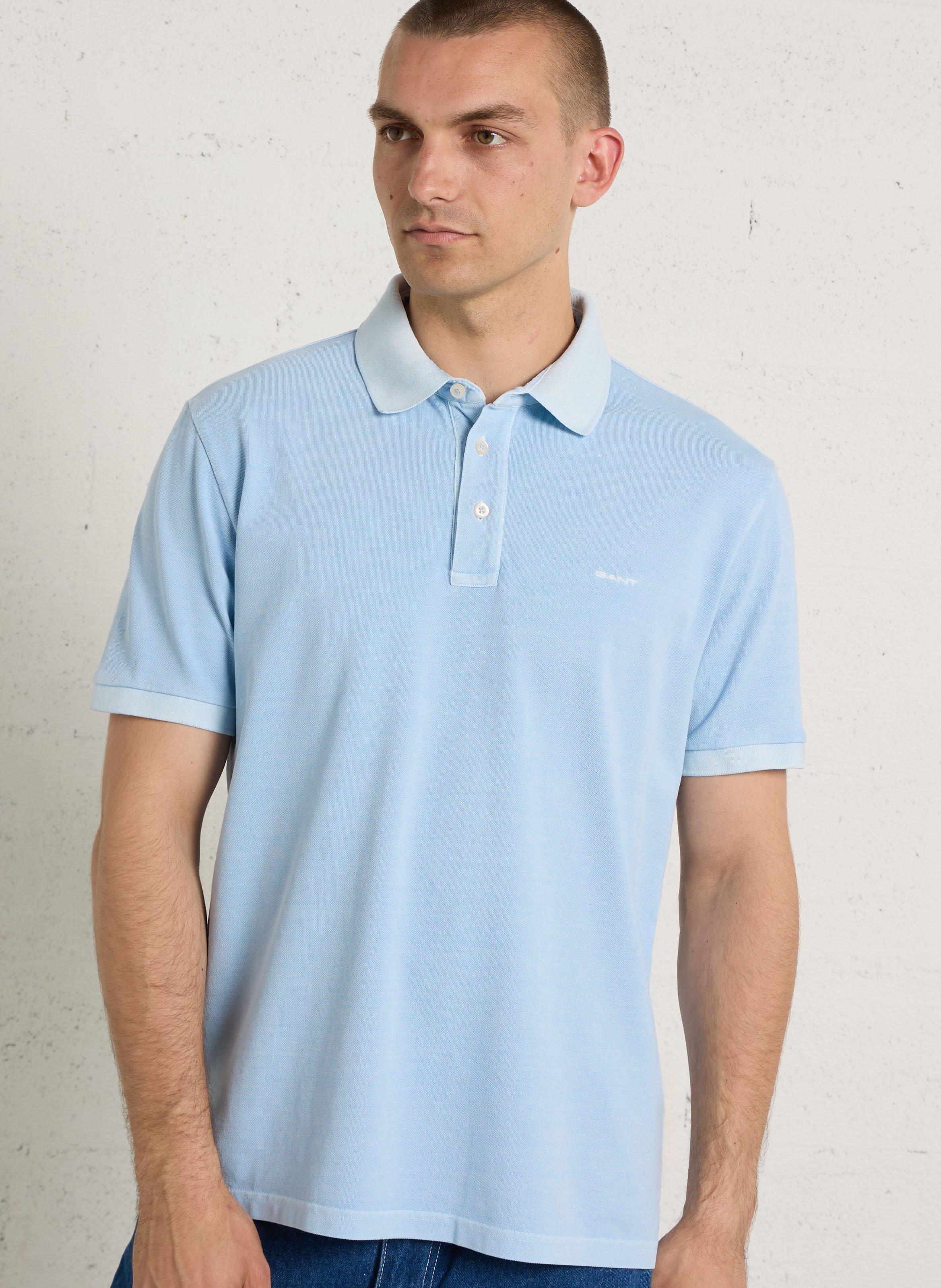 Straight cotton polo shirt GANT
