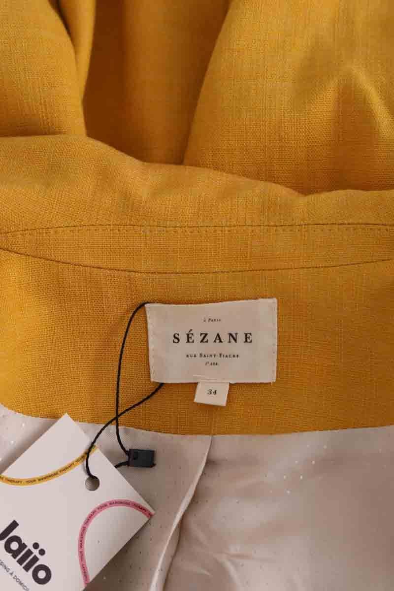 Blazer SEZANE - Seconde main Jaune