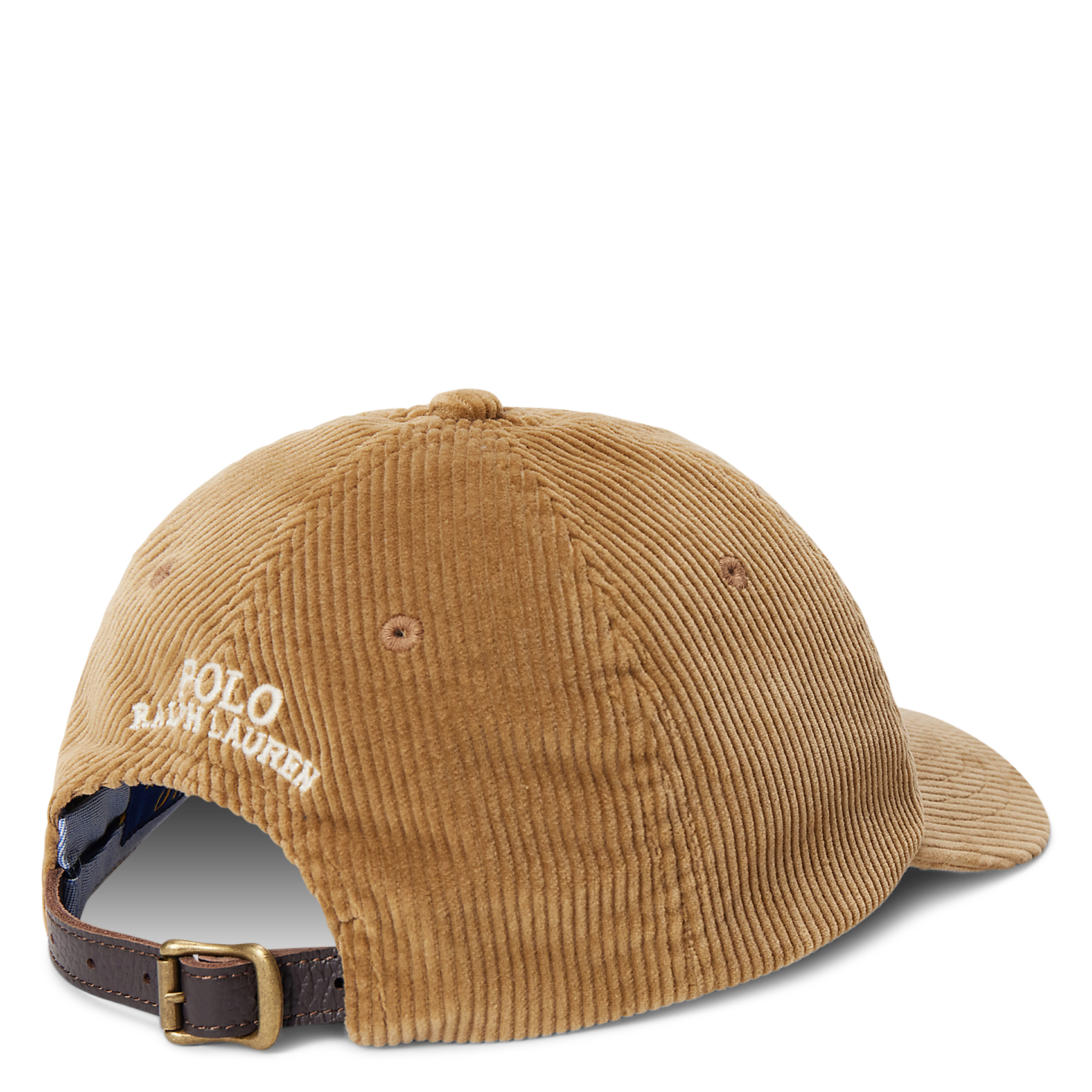 Corduroy katoenen pet POLO RALPH LAUREN Bruin