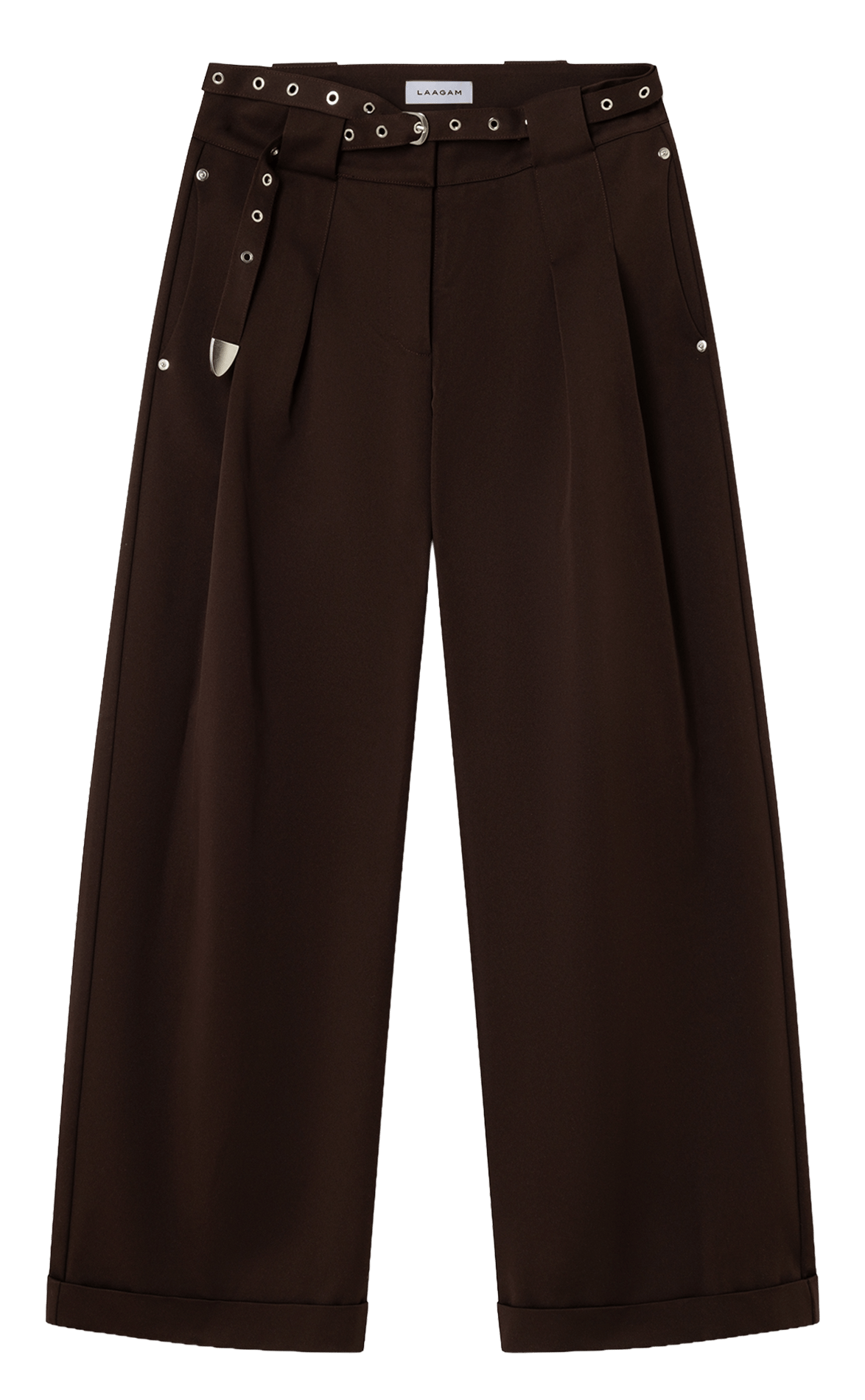 Wide-leg pants LAAGAM Brown