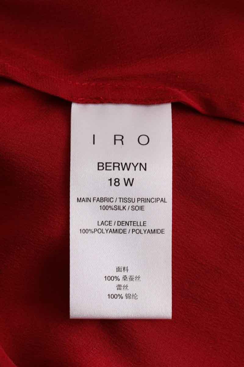 Azawood sleeveless top IRO - Seconde Main Red