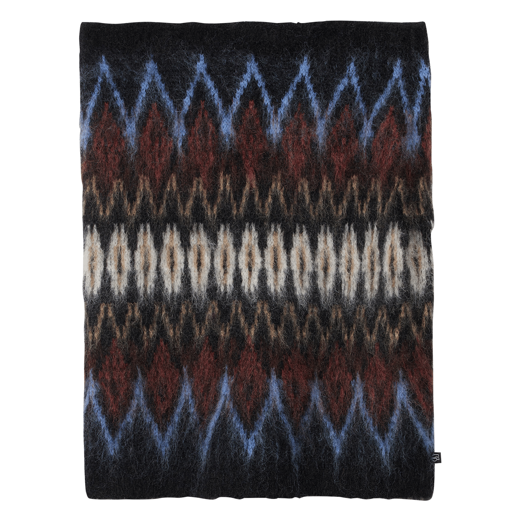 Printed wool-blend scarf BA&SH Multicolored