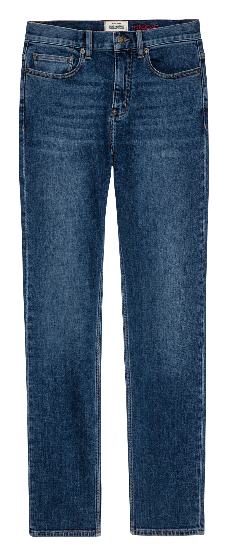 Slimfit-Jeans aus Stretch-Baumwolle ZADIG&amp;VOLTAIRE Blau