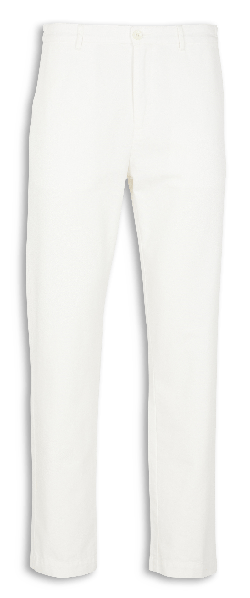 Pantalon droit en coton BlancHARRIS WILSON