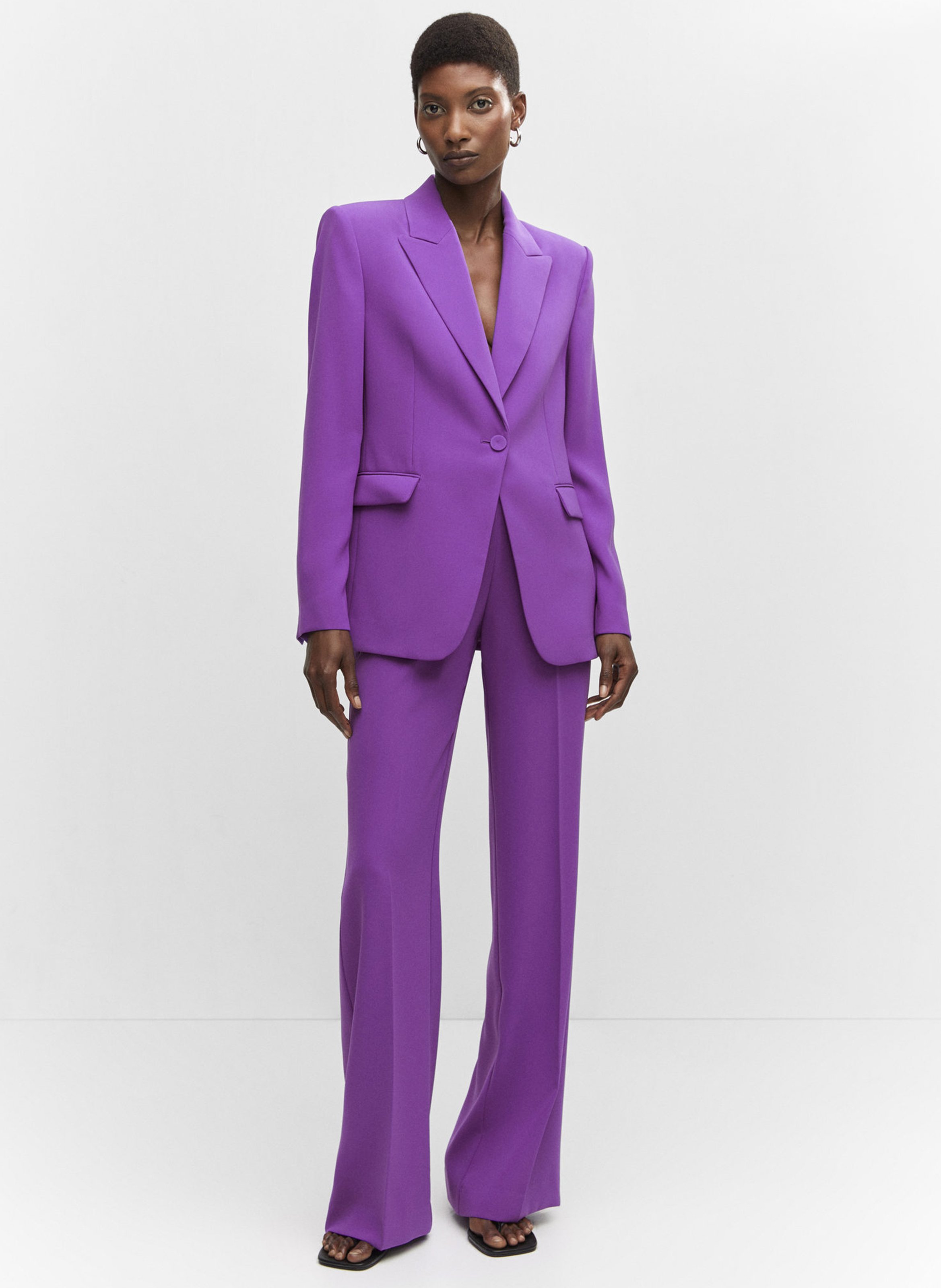 Tailleur violet hot sale