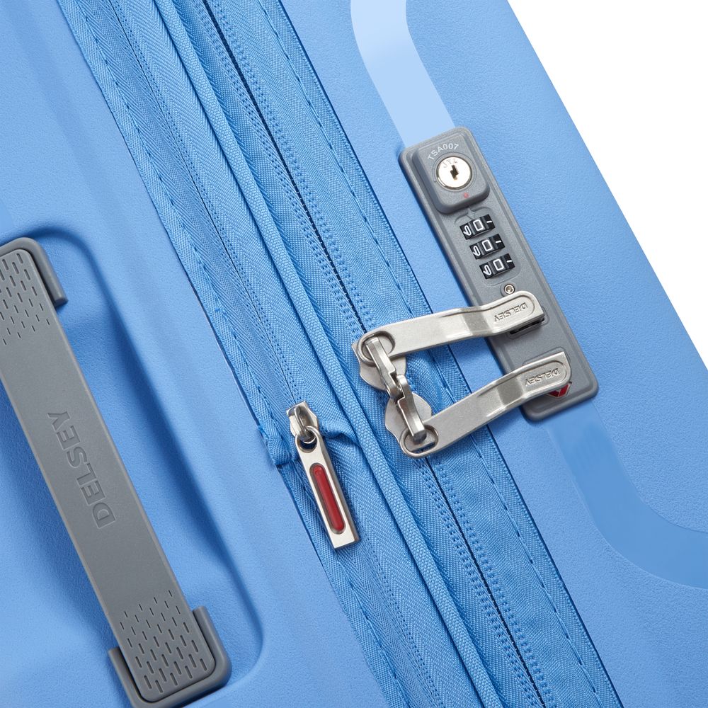 Rigid hold suitcase DELSEY PARIS Blue