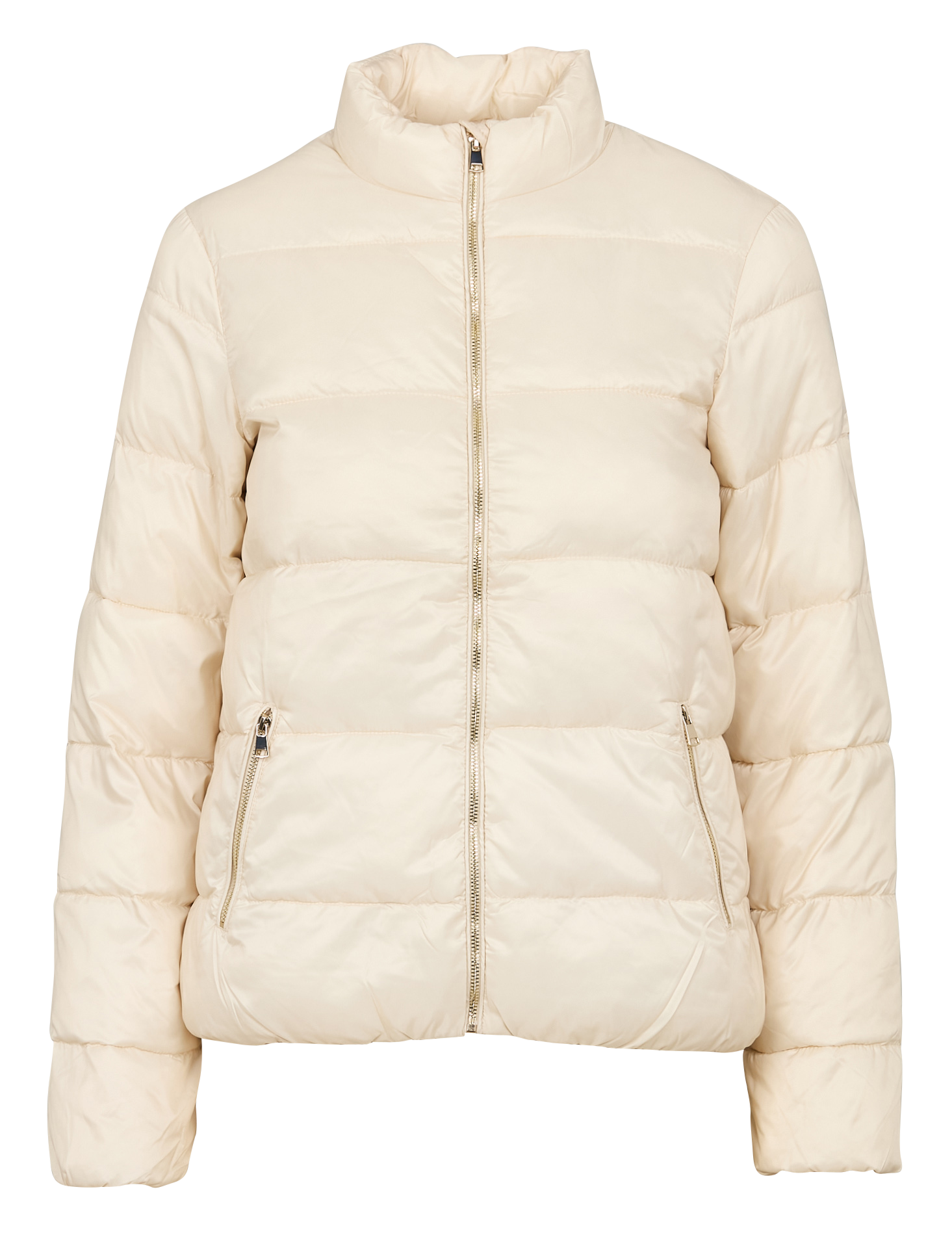 Quilted straight down jacket MAISON 123 White