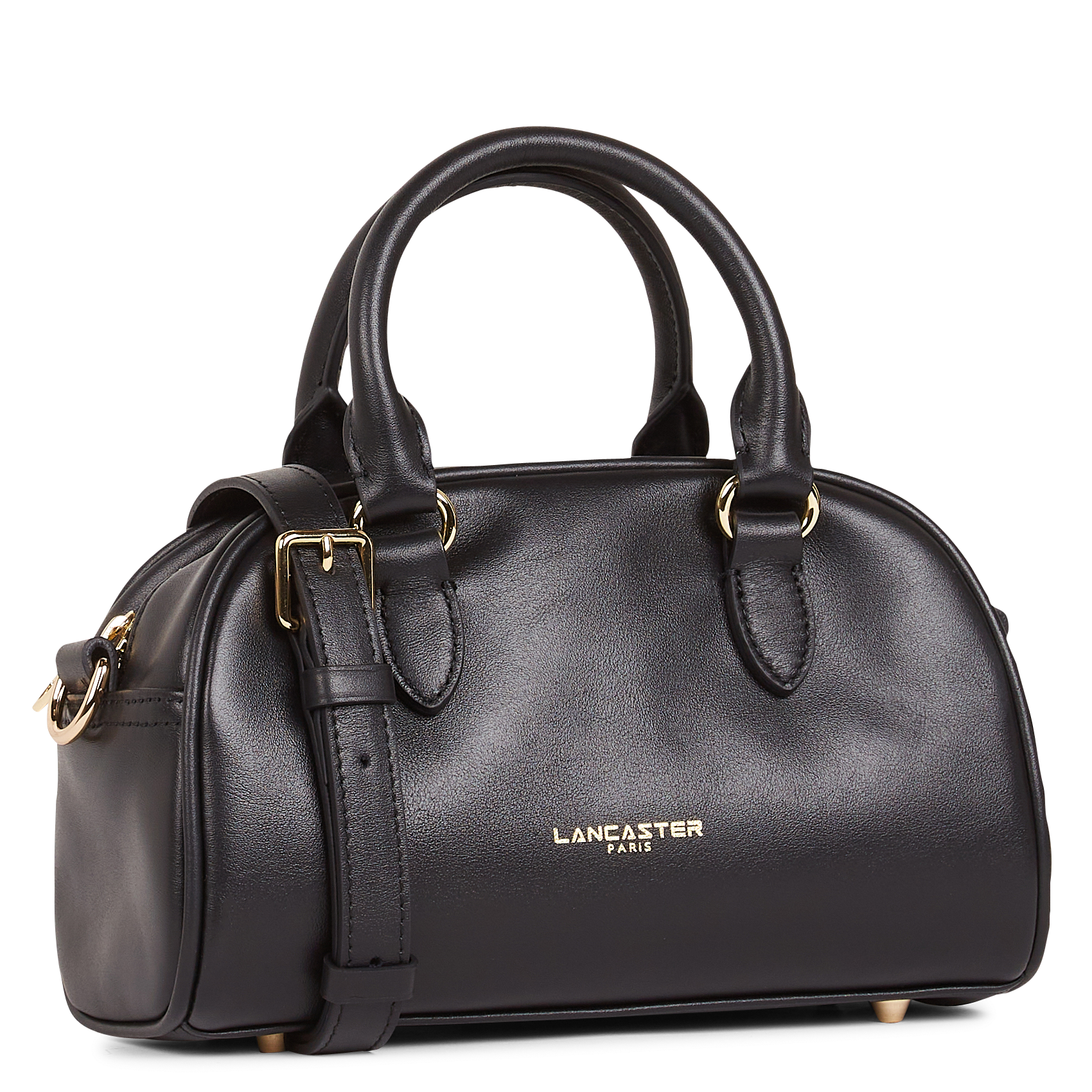Bowlingtasche aus Leder LANCASTER PARIS Schwarz