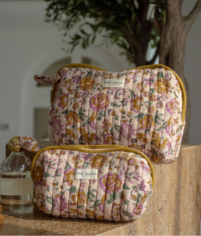 Make-up bag BINDI ATELIER Pink