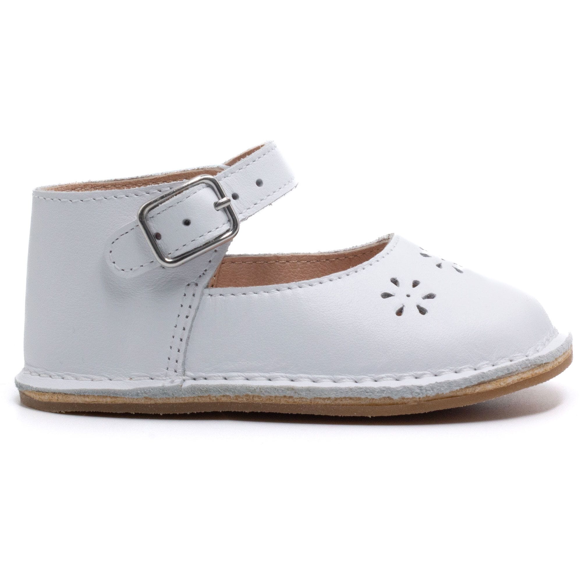 Chausson bébé fille Boni & Sidonie Blanc