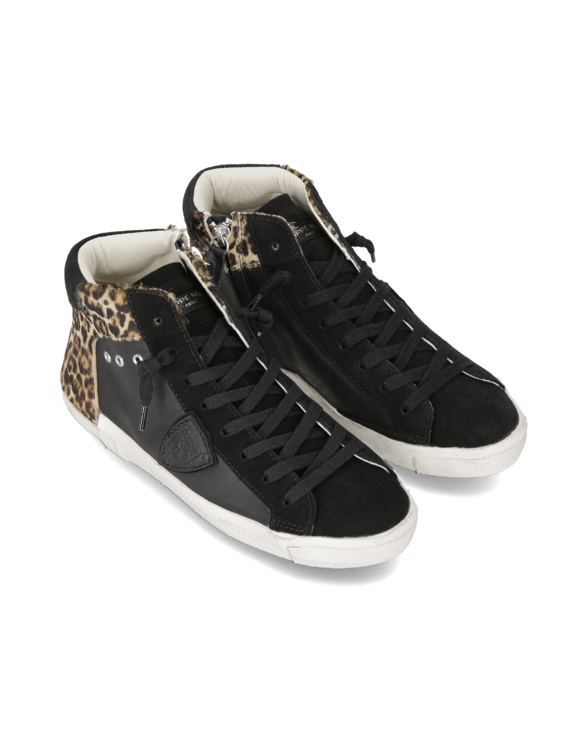 Tennis sneakers. PHILIPPE MODEL Black
