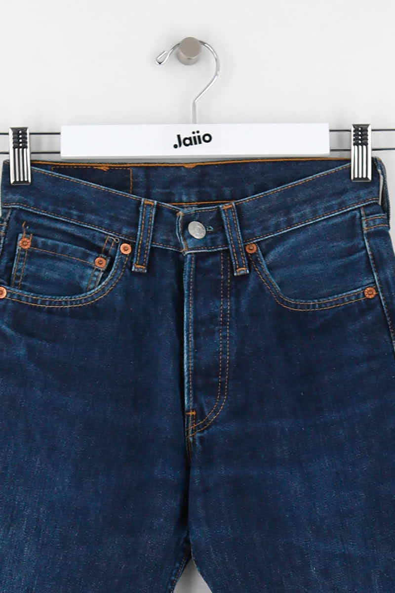 - Straight-leg jeans
- 5 pockets
- Straight cut
- Faded effect LEVI'S - Seconde main Blue