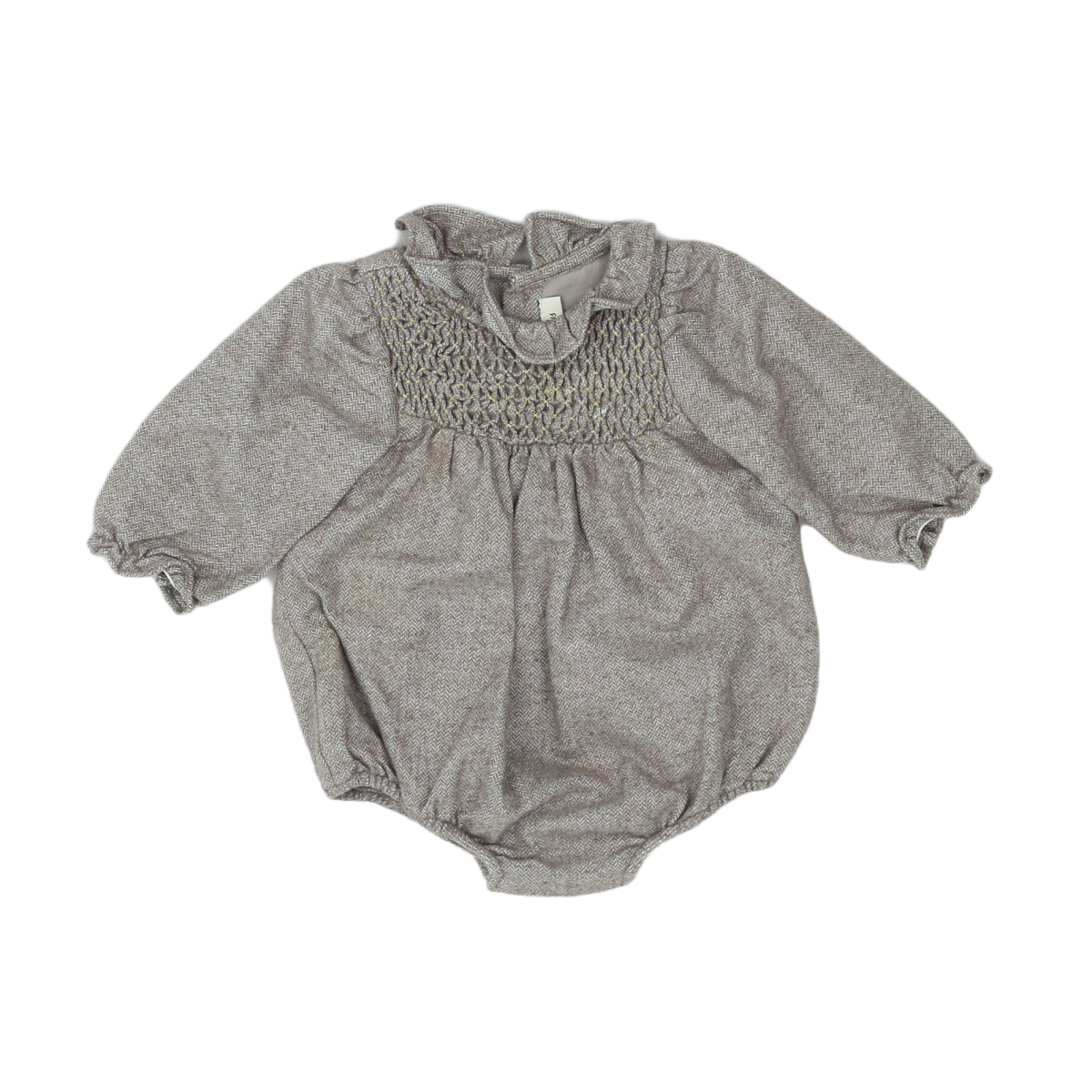 Beige baby romper - 3 months NATALYS - Seconde Main Beige