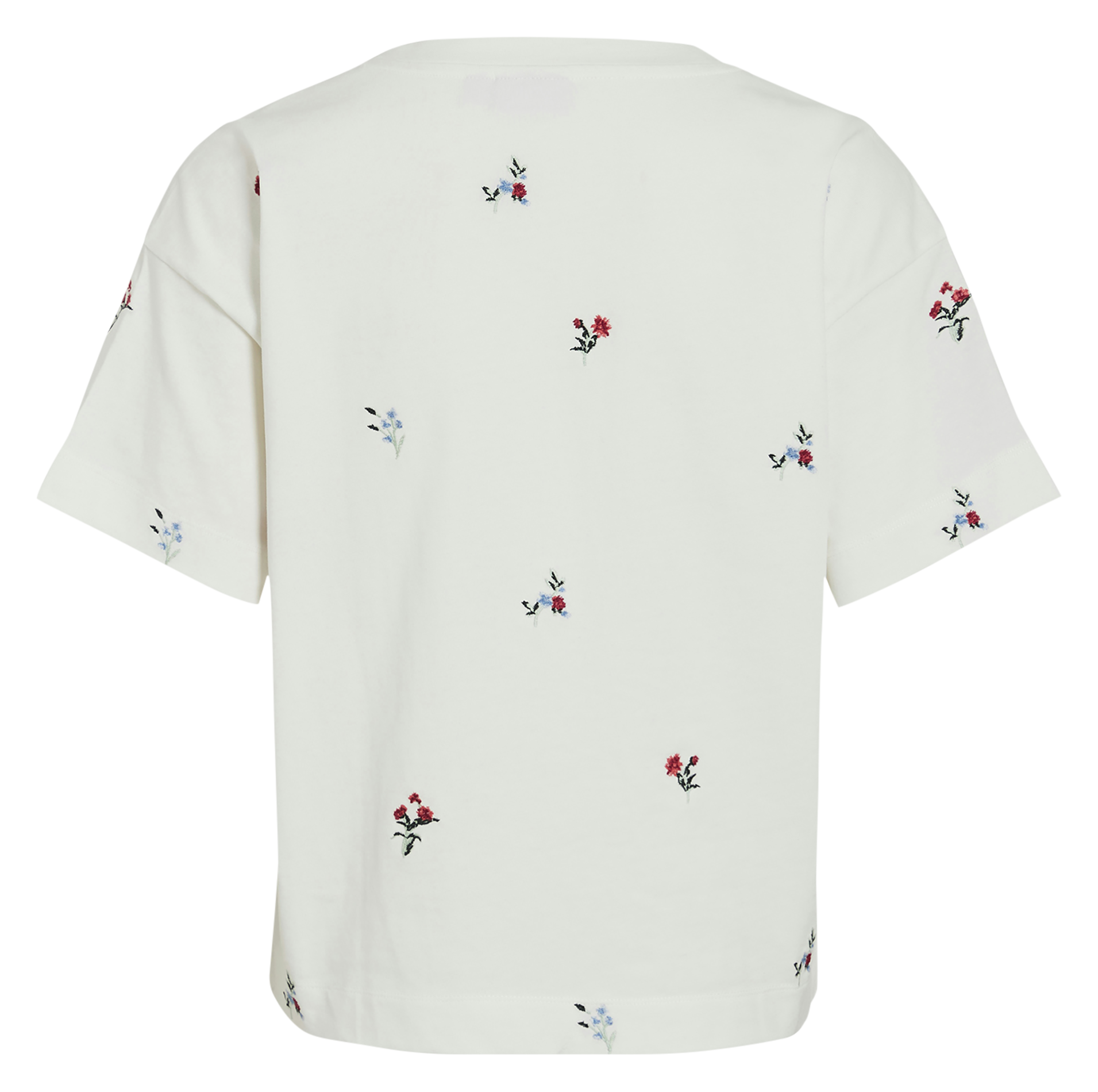 Tee-shirt oversize en coton bio mélangé Blanc