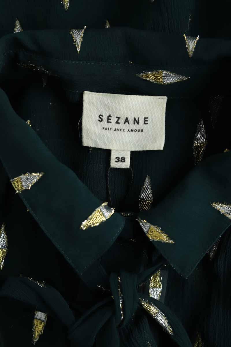Blouse SEZANE - Seconde main Green