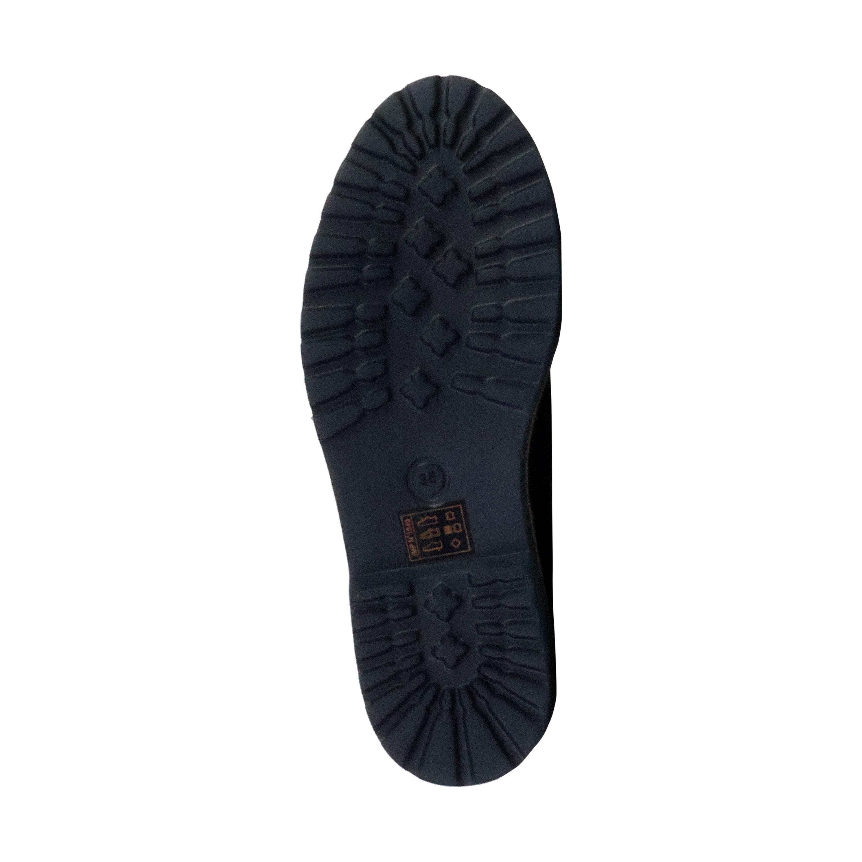 Olivia leather ankle boot Blue