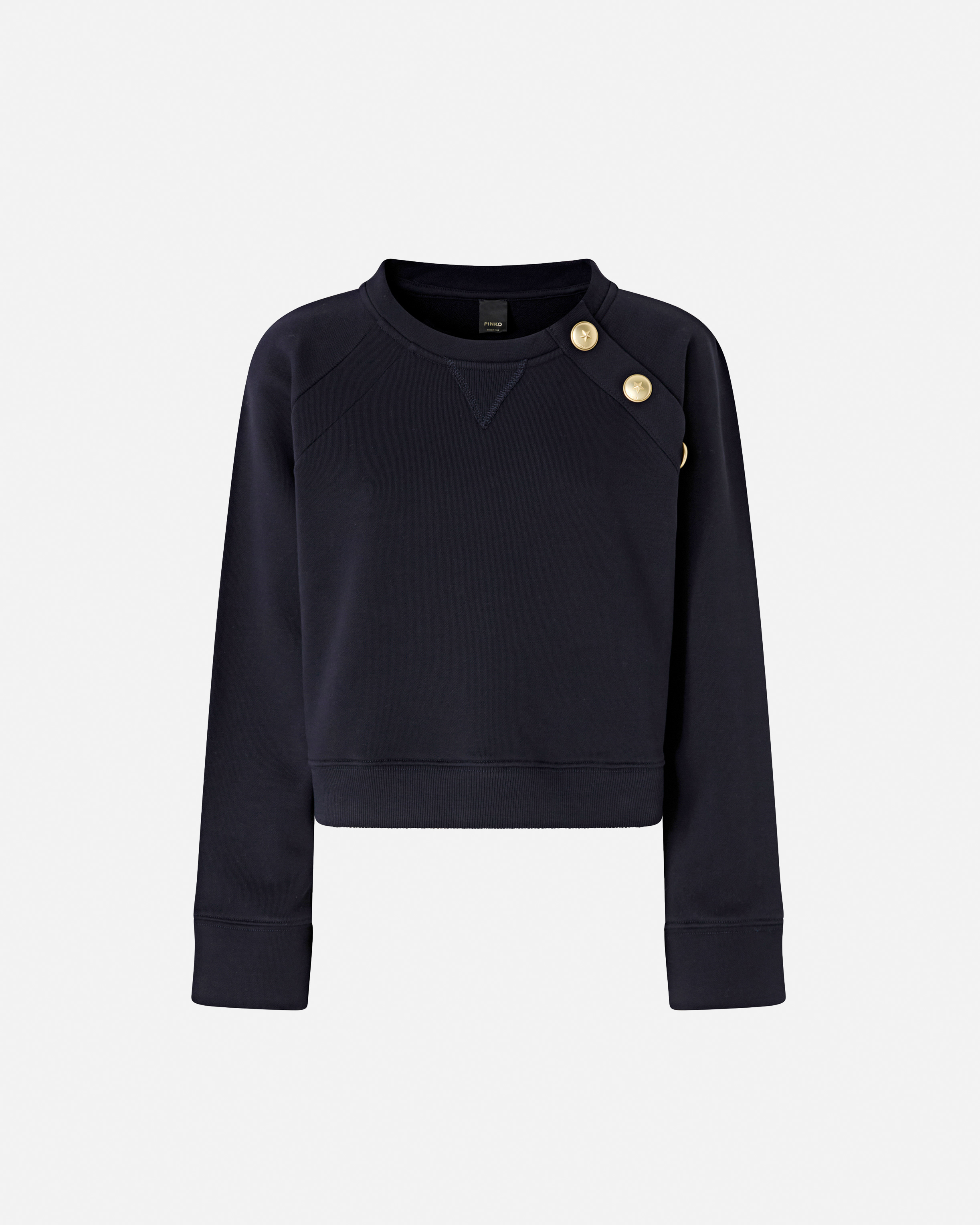 Button-up sweatshirt PINKO Blue
