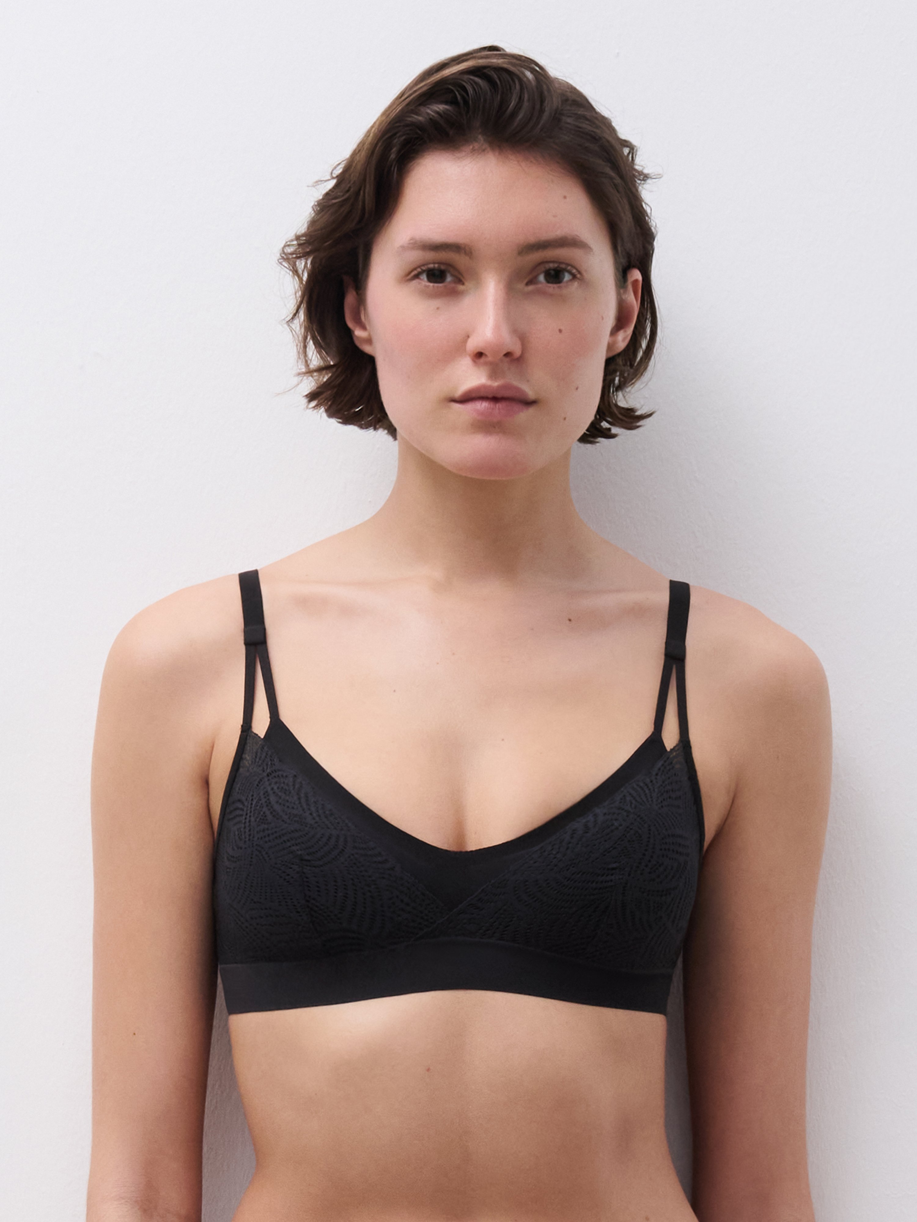 Bralette with cups CHANTELLE Black