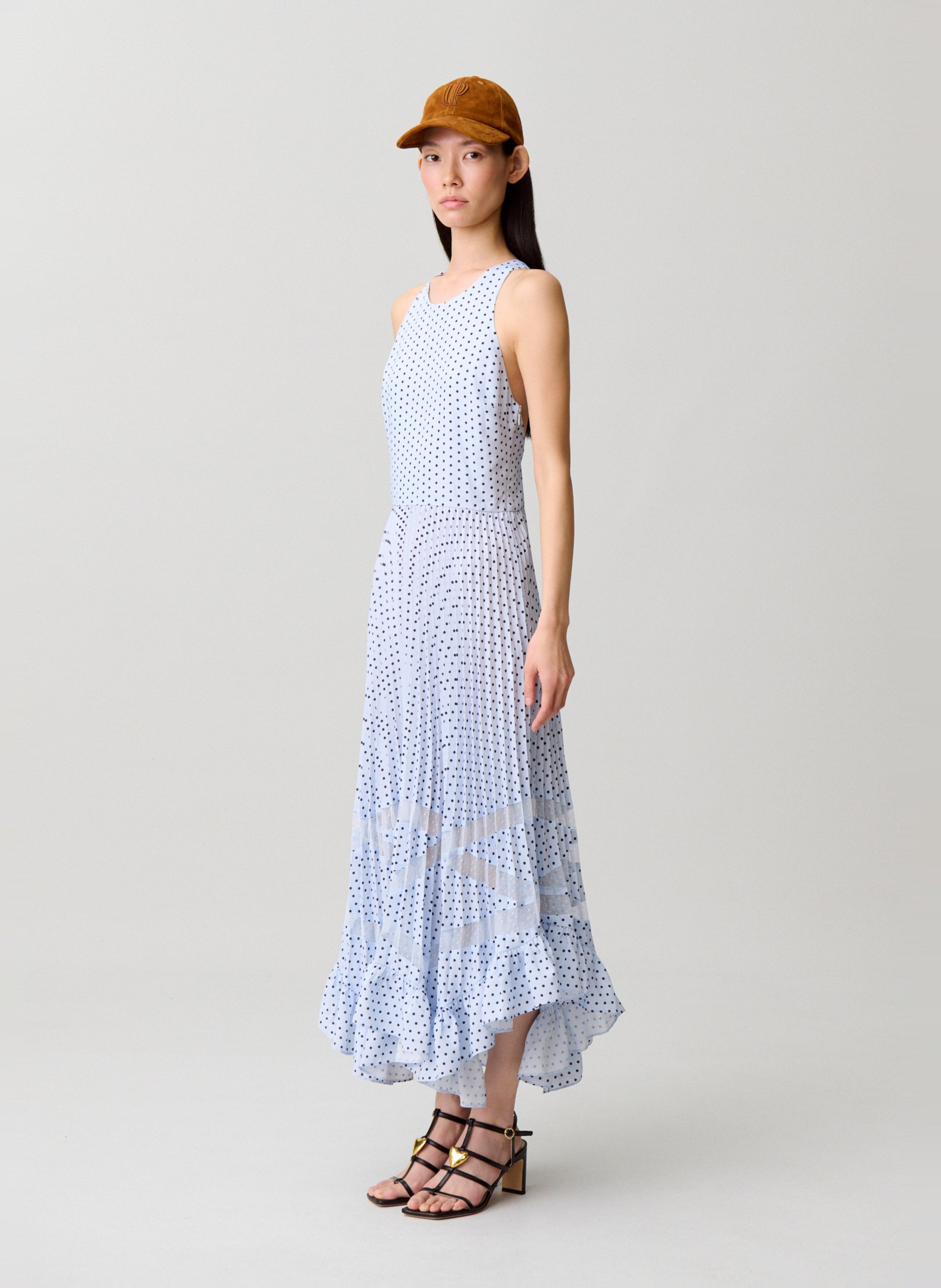 Robe midi à pois CLAUDIE PIERLOT Multicolore