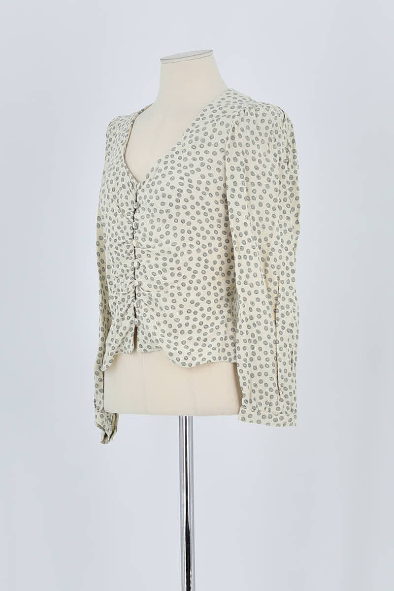 T-shirt ROUJE - Seconde Main Beige