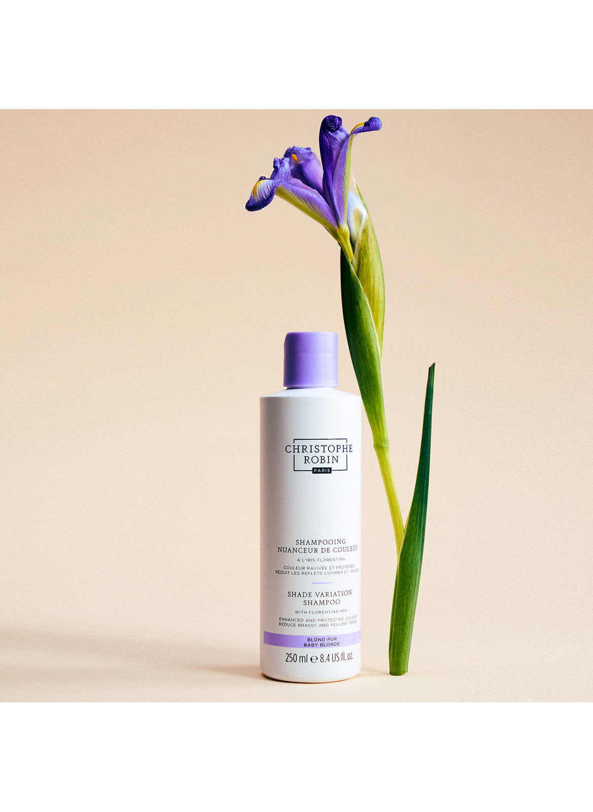 Shampooing Nuanceur de Couleur à l'Iris Florentina CHRISTOPHE ROBIN No color