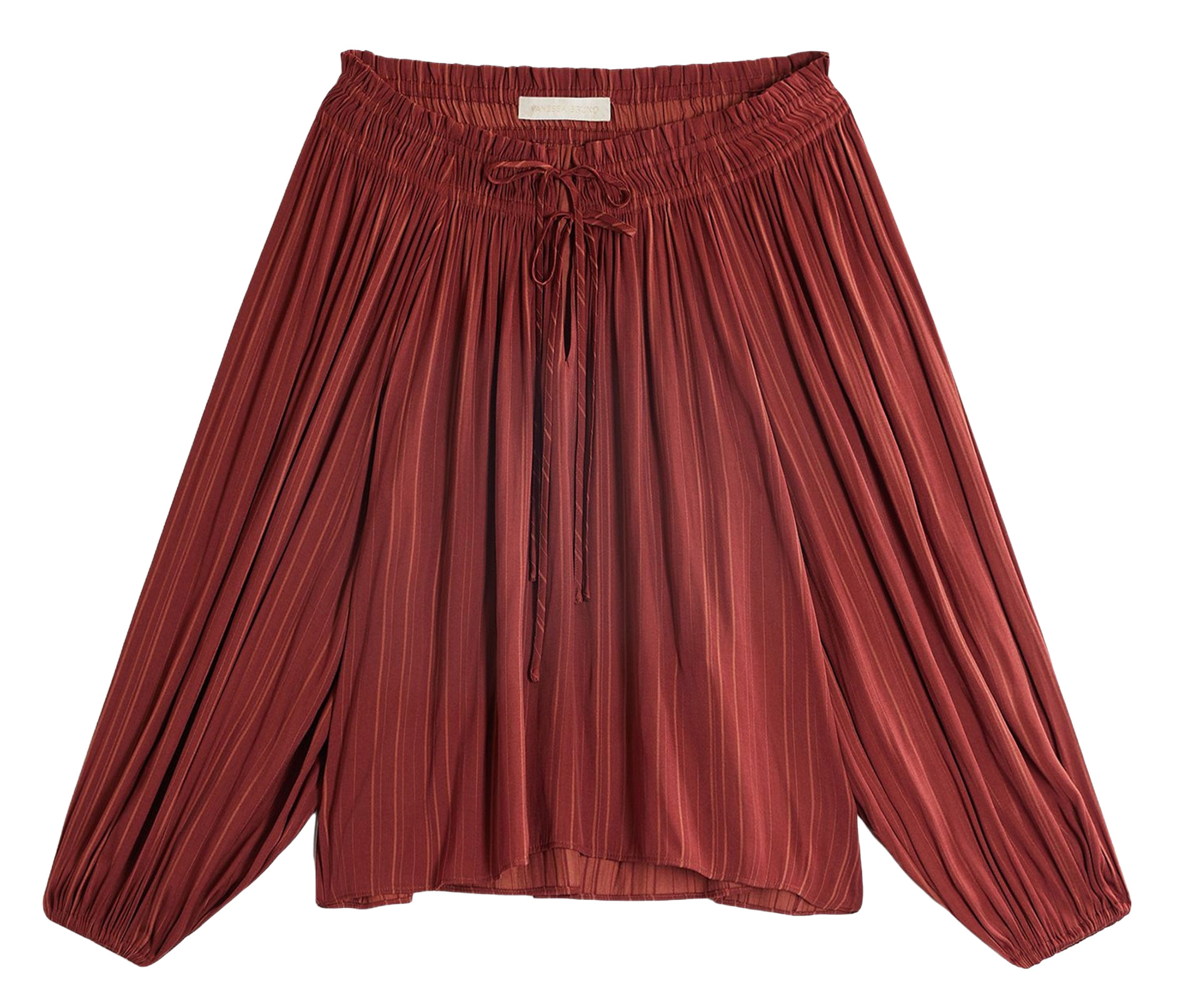 Flowy blouse with gathers VANESSA BRUNO Red