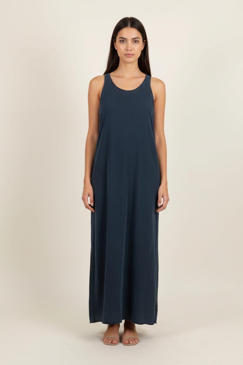 Long dress ACNE STUDIOS - Seconde Main Blue