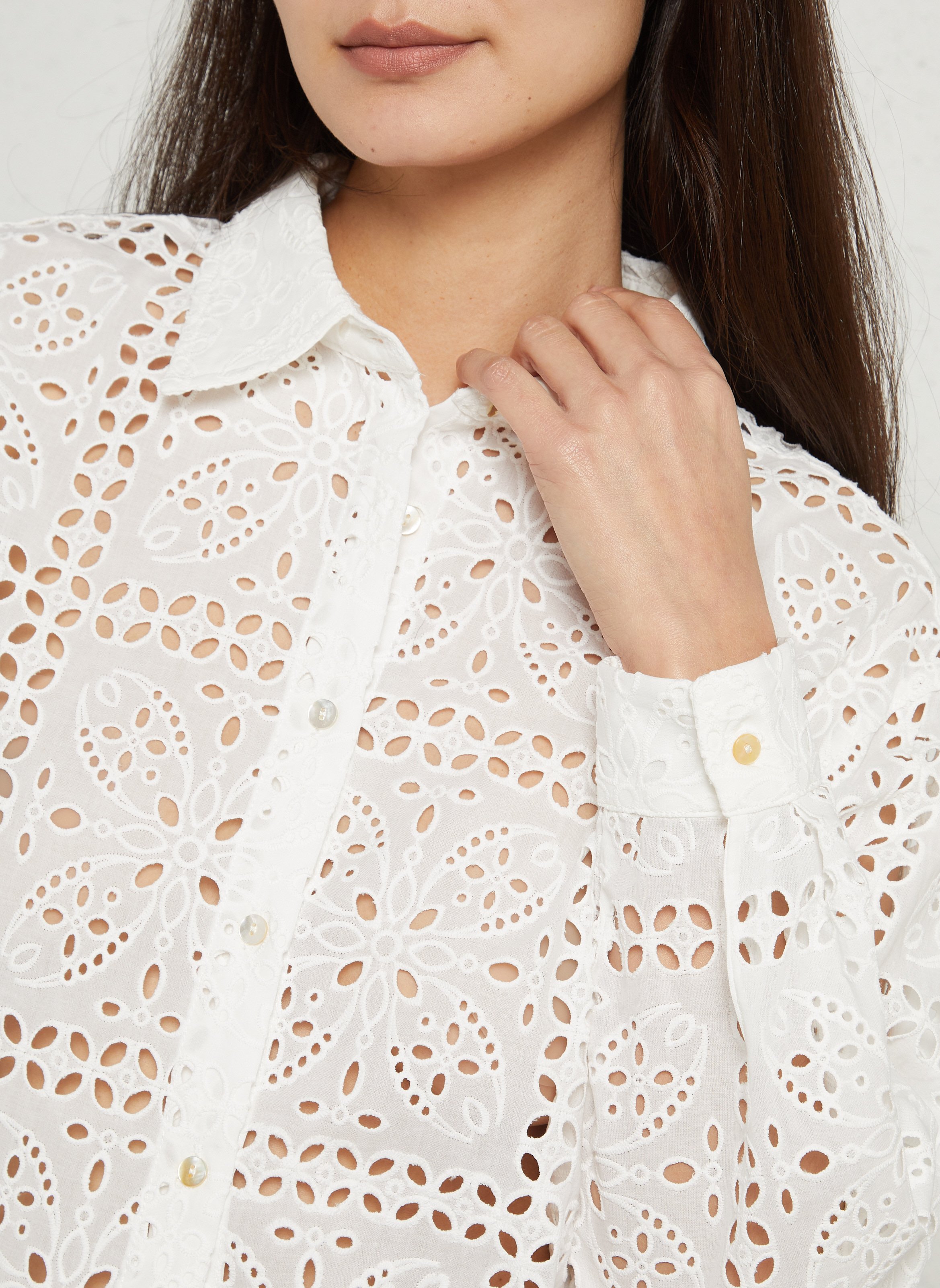 Colonel - Einfarbiges Hemd THE KORNER Weiss