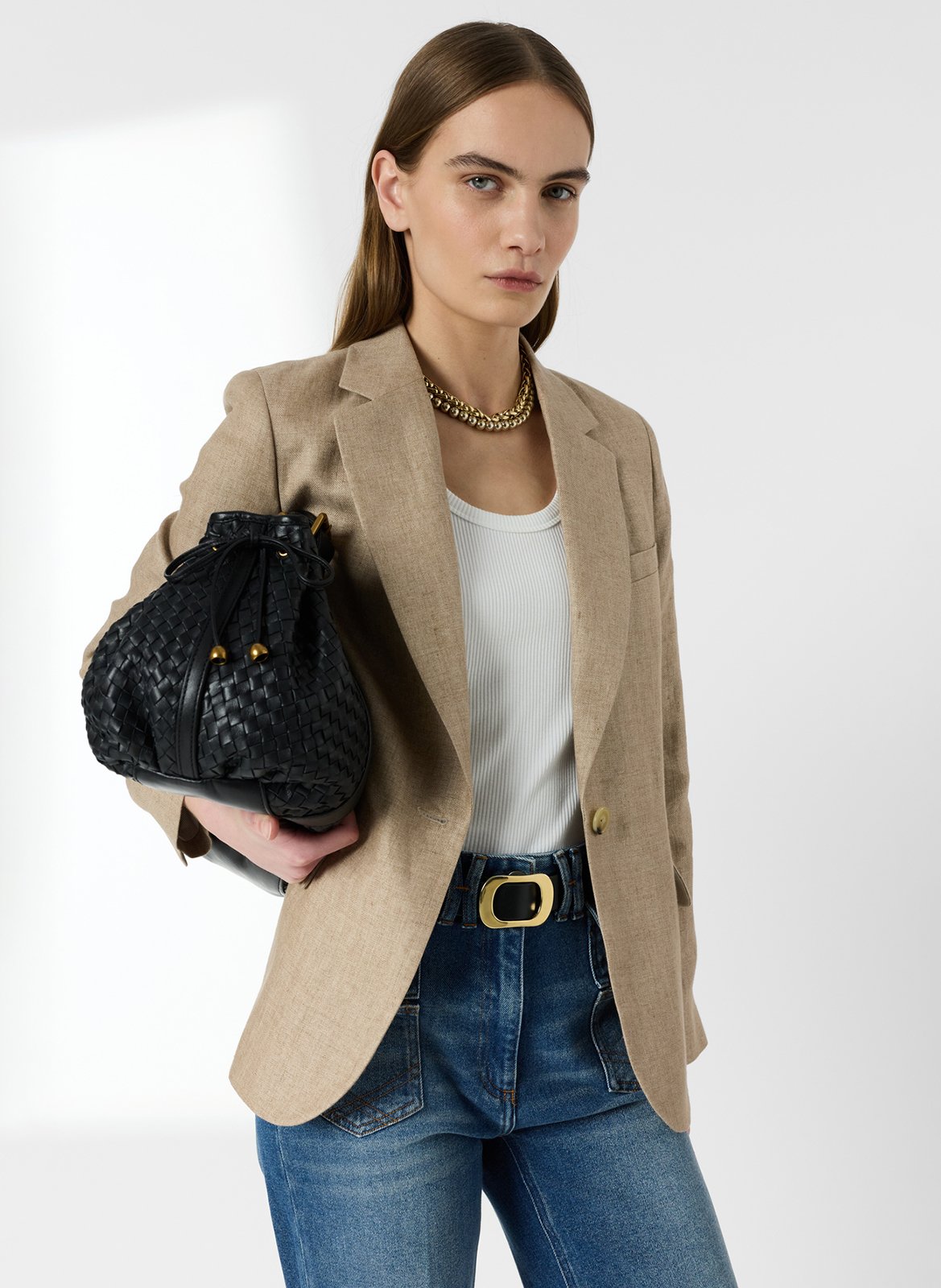 Linen jacket GERARD DAREL Beige