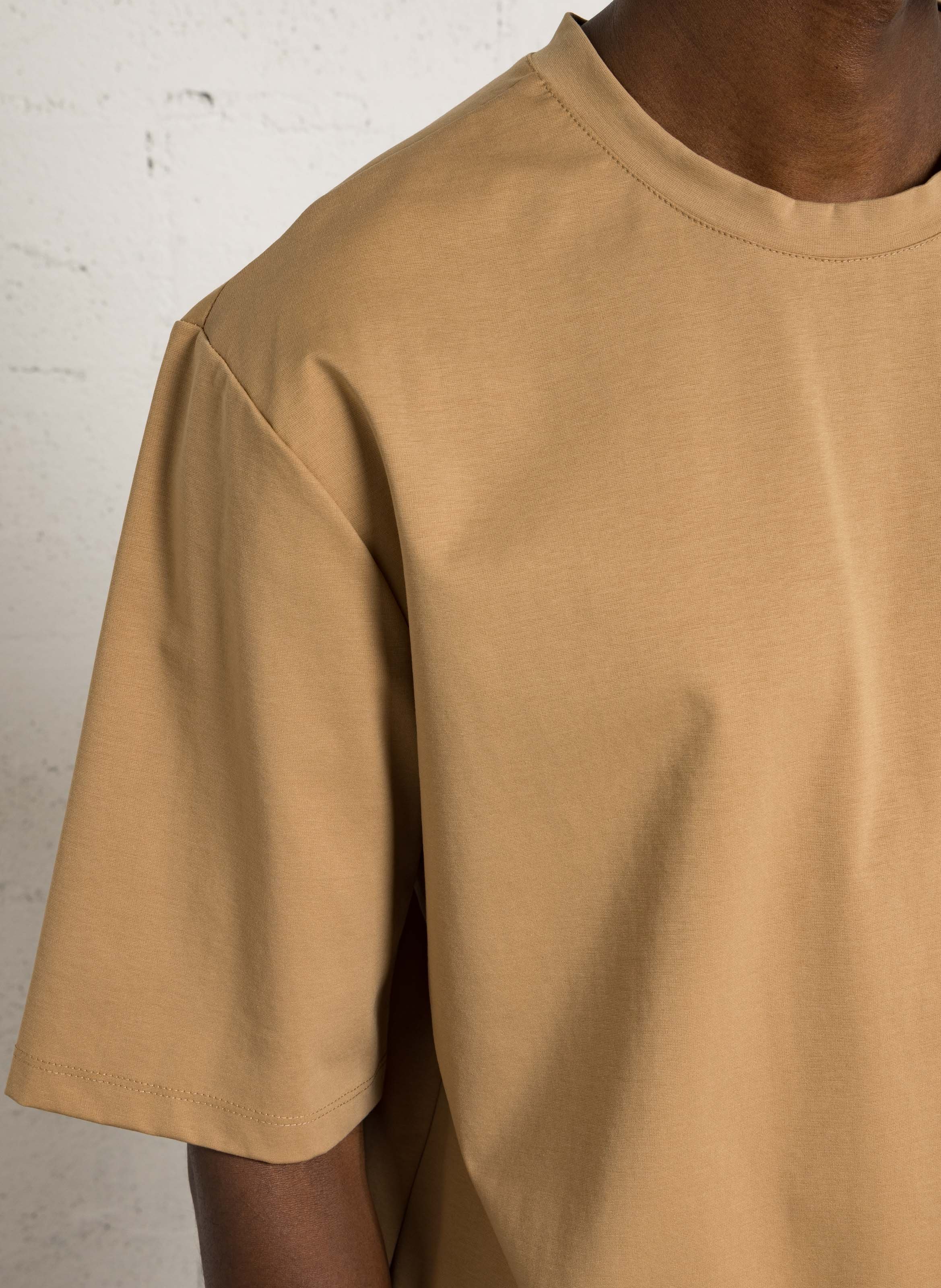 Gestreept T-shirt in marinelook met lange mouwen IMPERIAL Beige