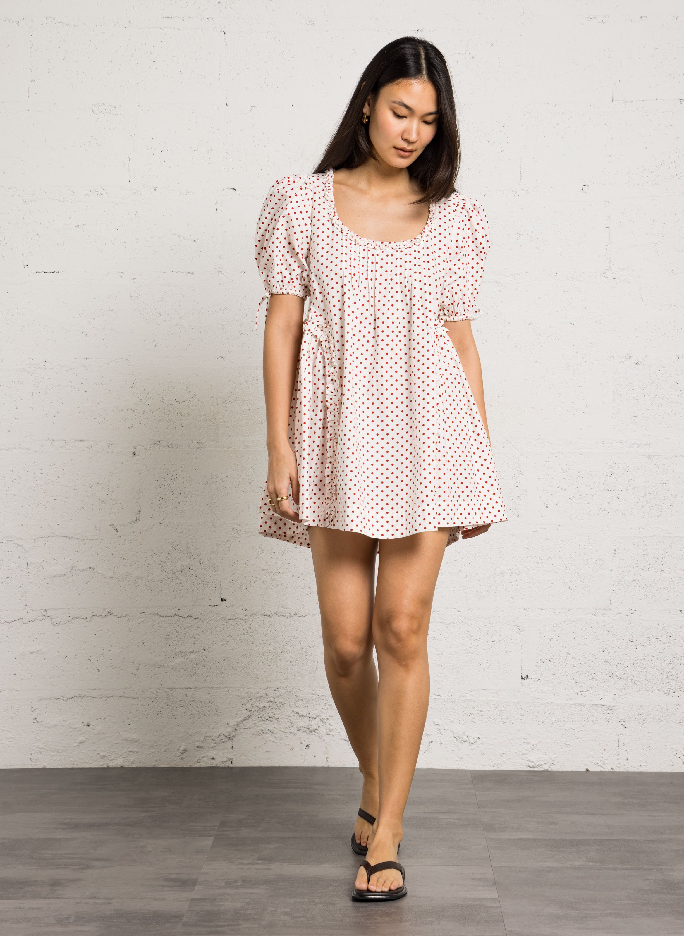 Robe courte ample à pois DAMSON MADDER Multicolore