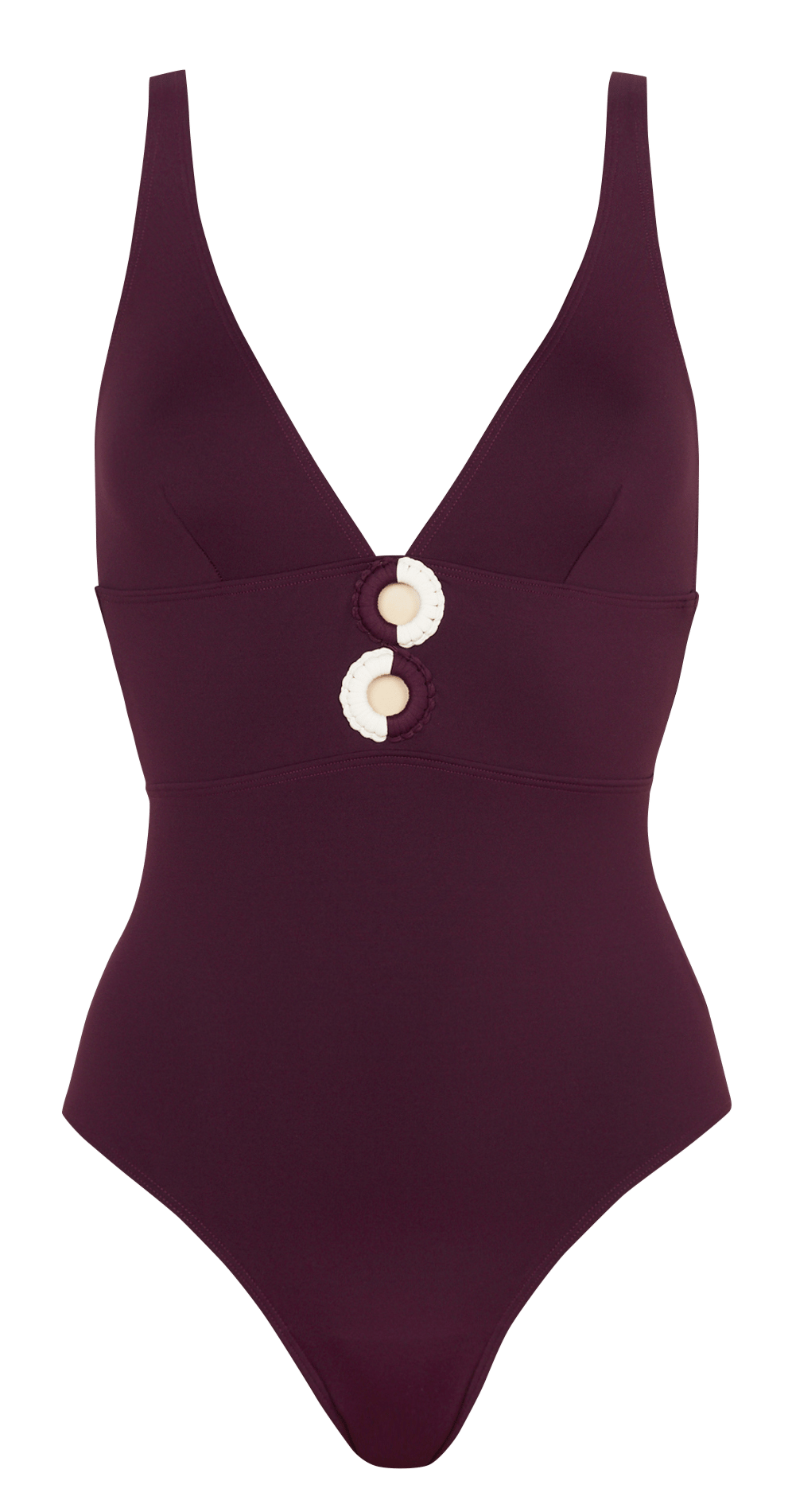 Brando one-piece swimsuit DNUD Plums