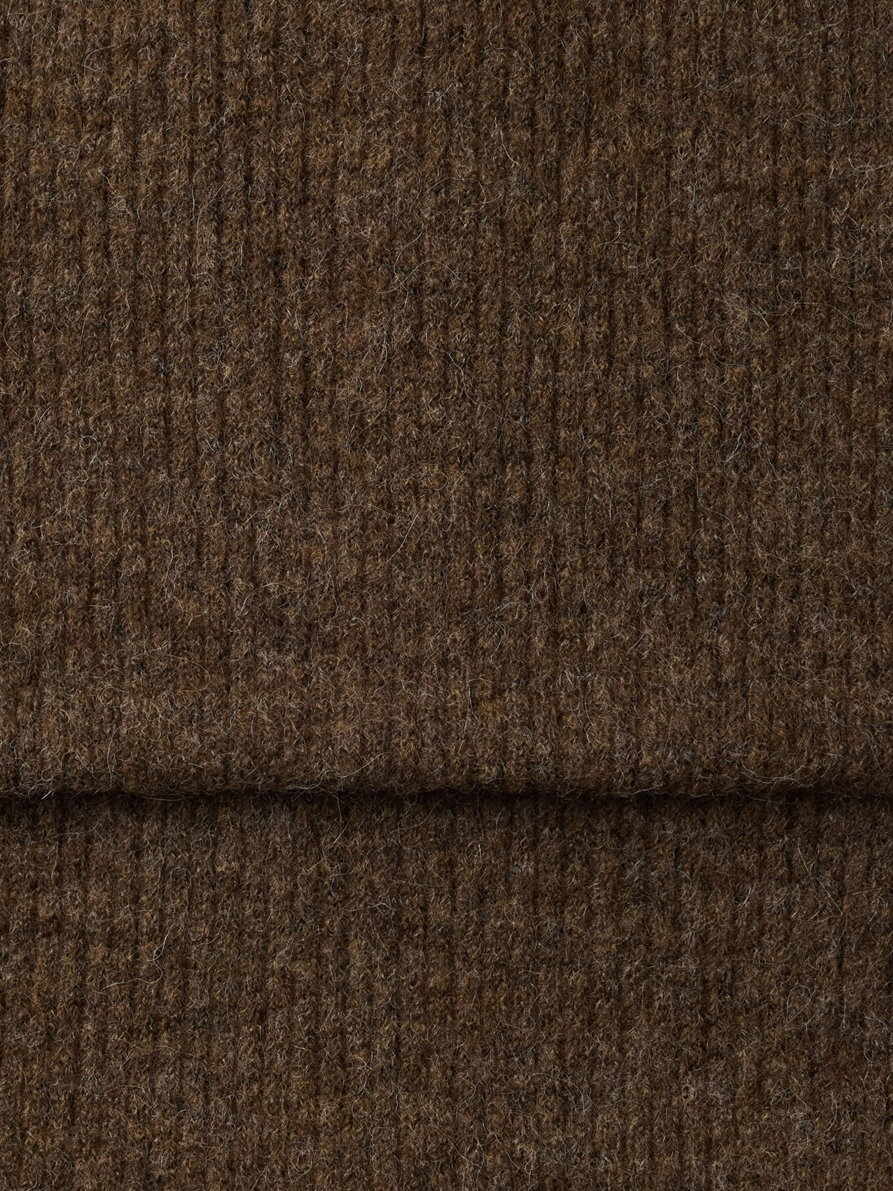 Wool and mohair scarf | Brown SELECTED Women