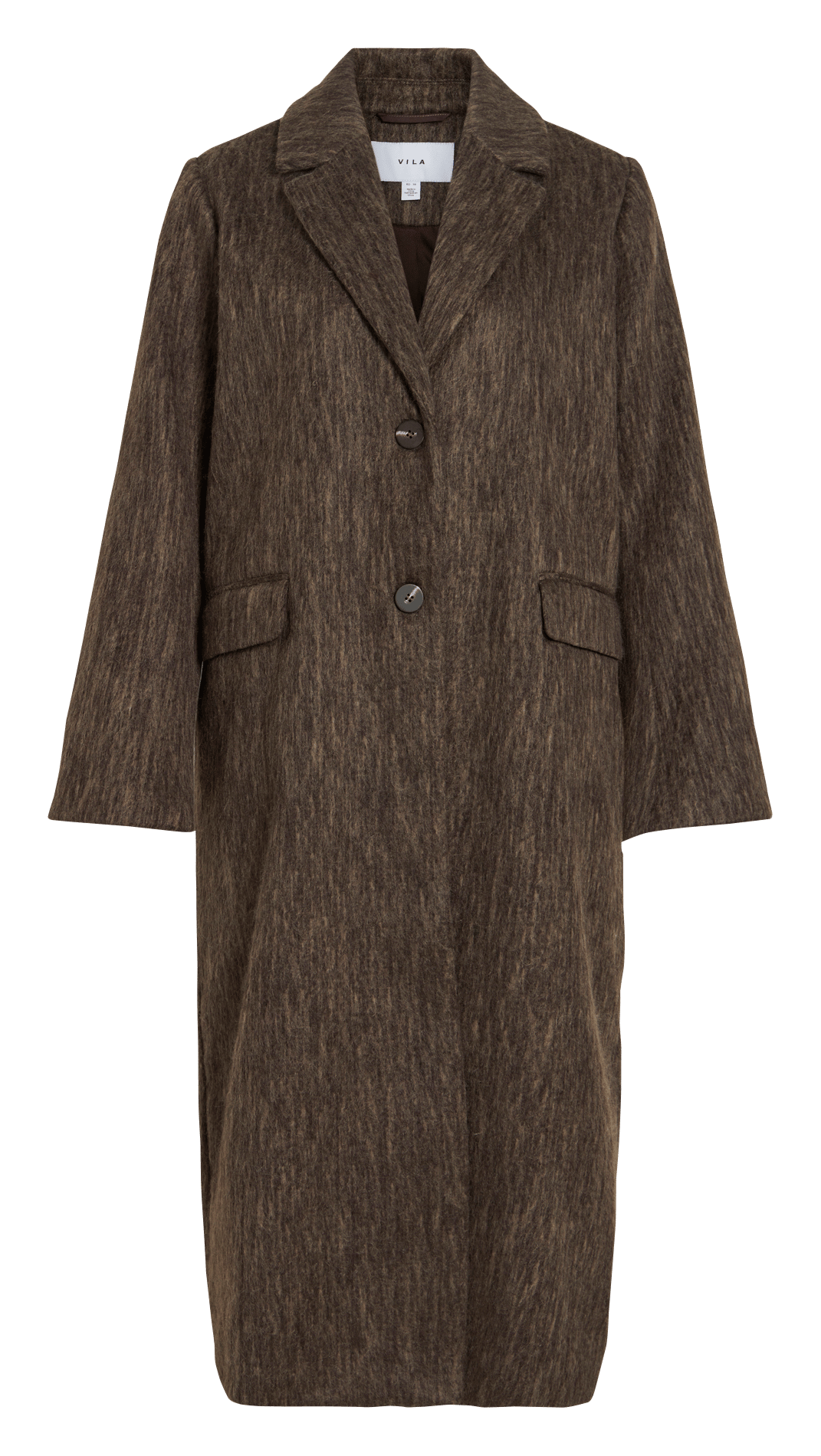 Manteau col tailleur VILA Beige