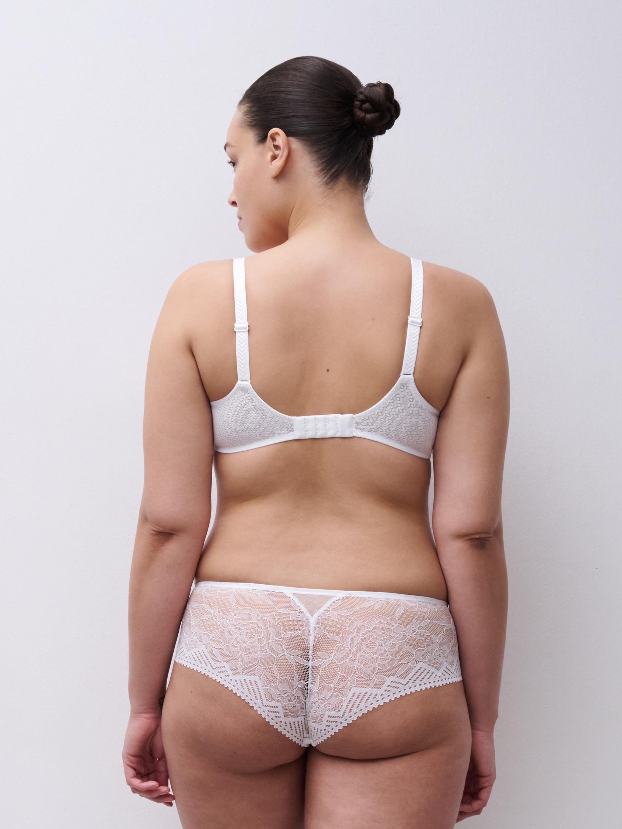Lace boy shorts CHANTELLE White