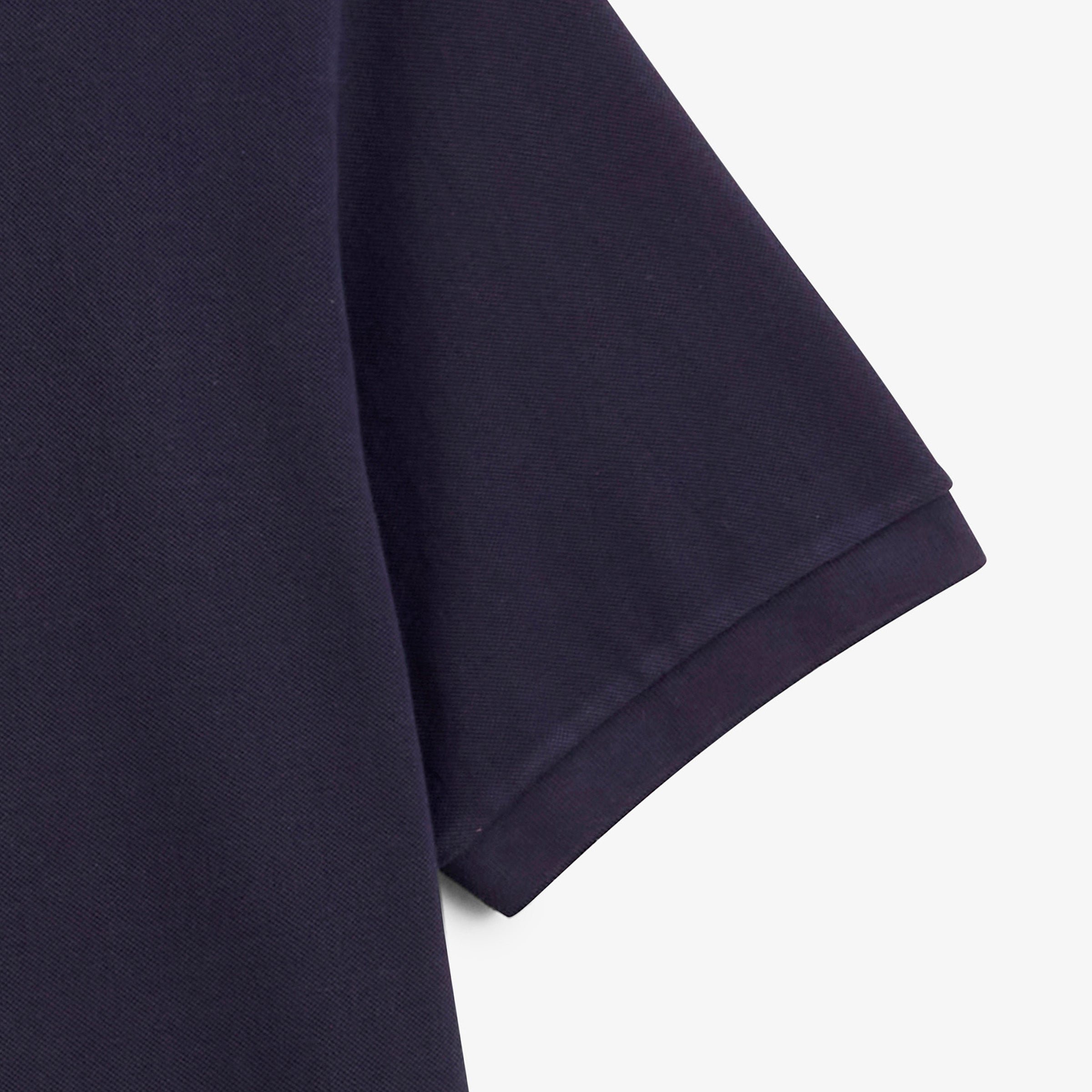 Short-sleeved cotton piqué polo SERGE BLANCO Blue