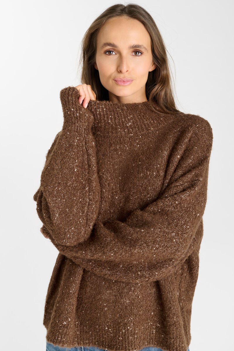 Nyx sweater LE TEMPS DES CERISES Brown