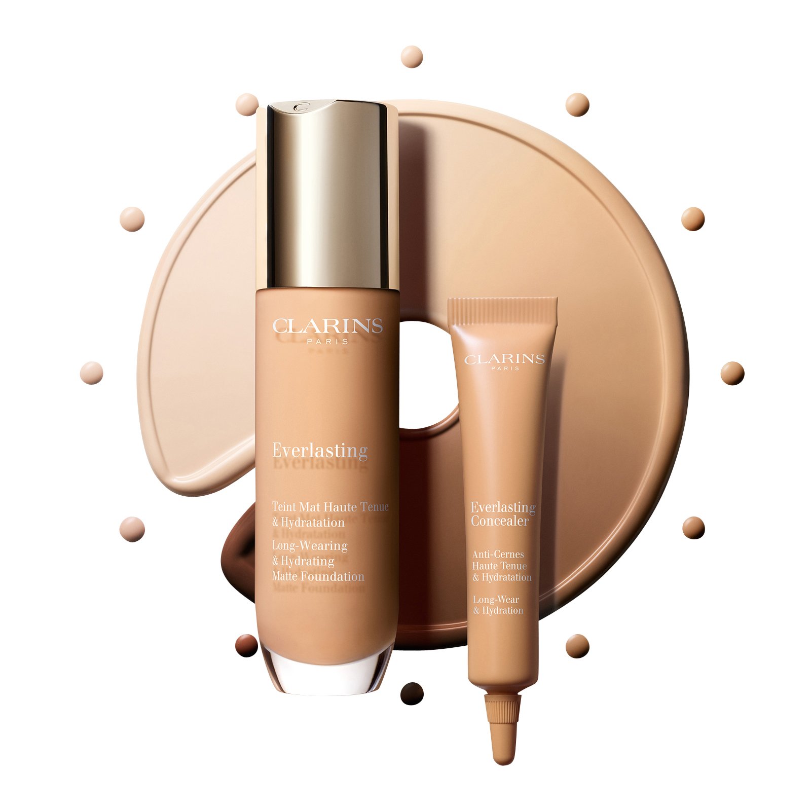 Everlasting - Concealer gegen Augenringe für langen Halt & Feuchtigkeitspflege CLARINS 01 - light