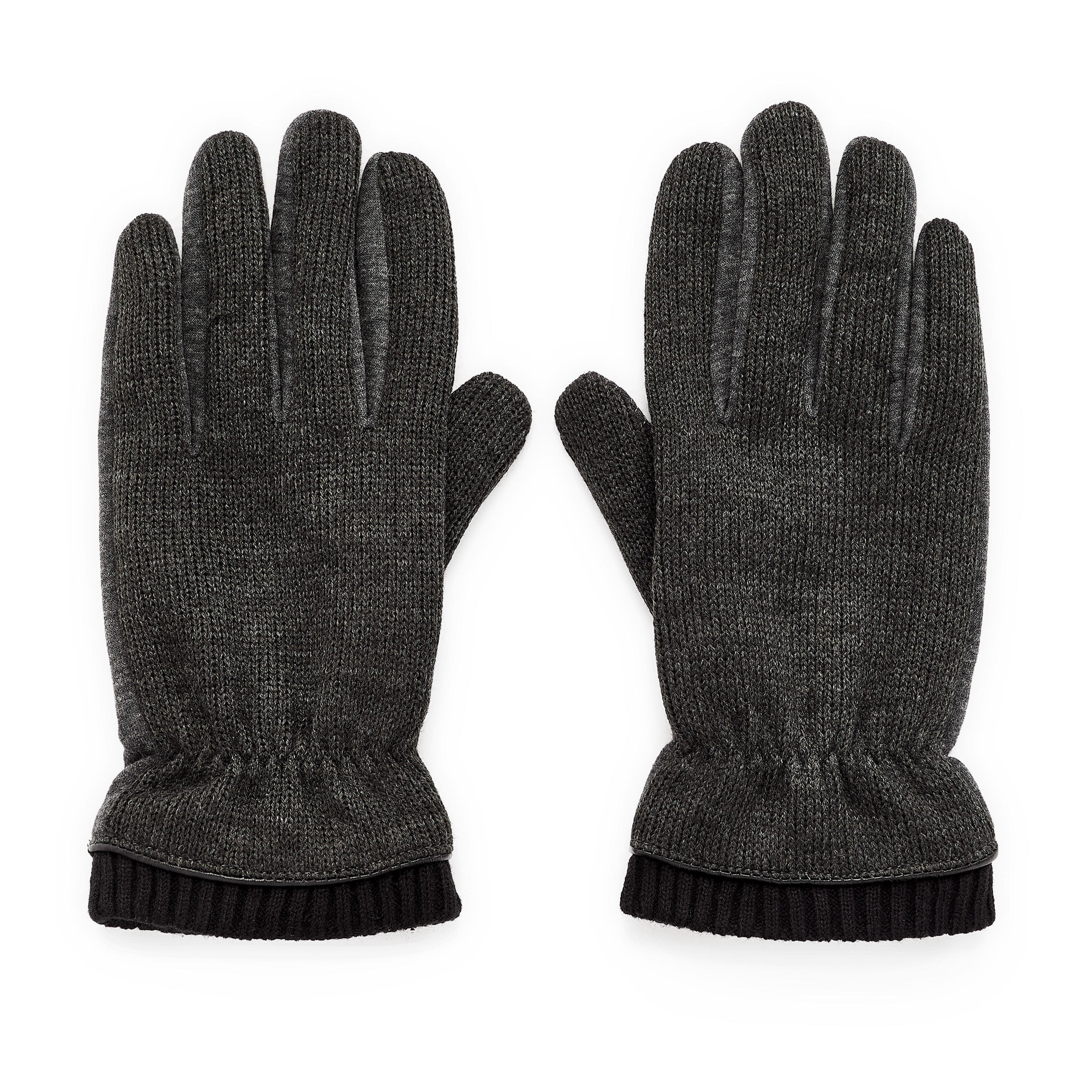Herringbone gloves SAISON 1865 Grey
