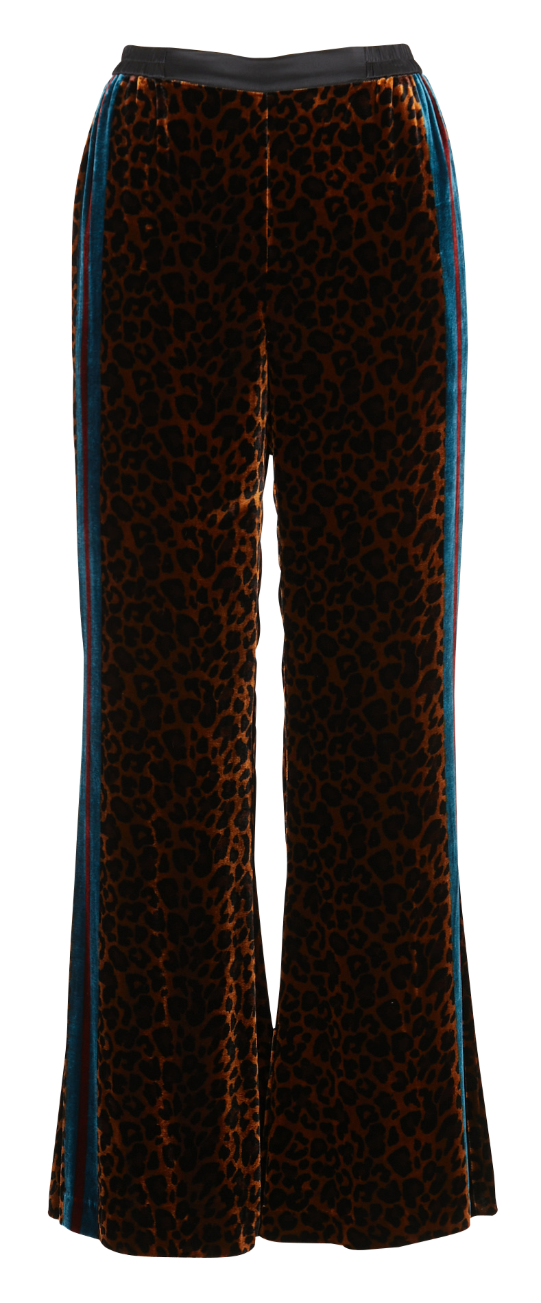 Pantalon droit à imprimé léopard  MES DEMOISELLES Multicolore