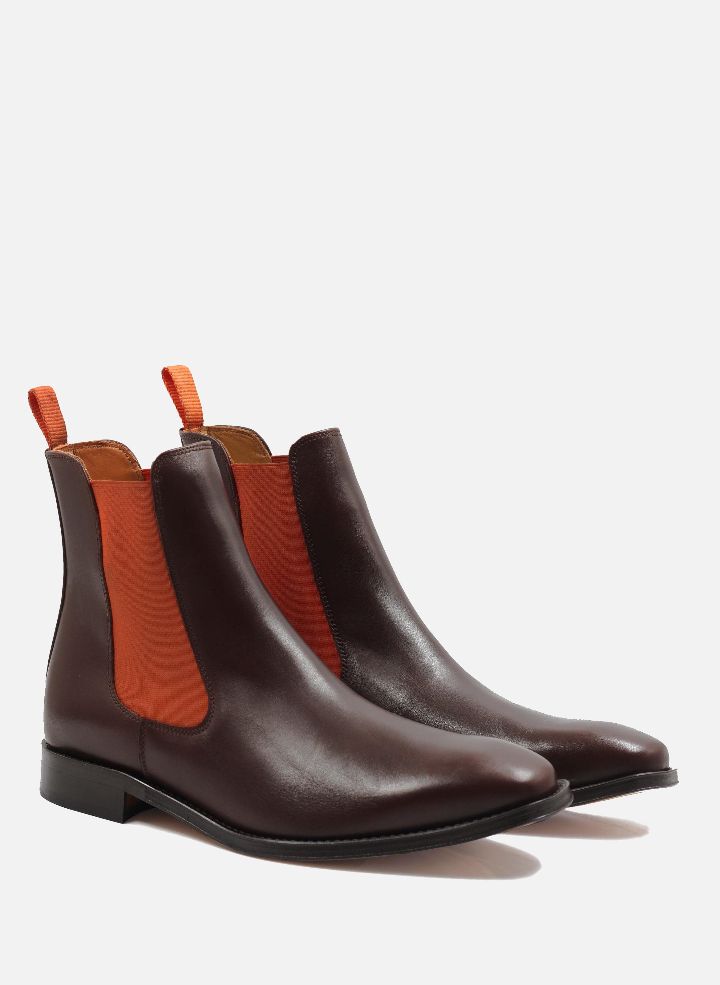 Leather Chelsea boots Brown