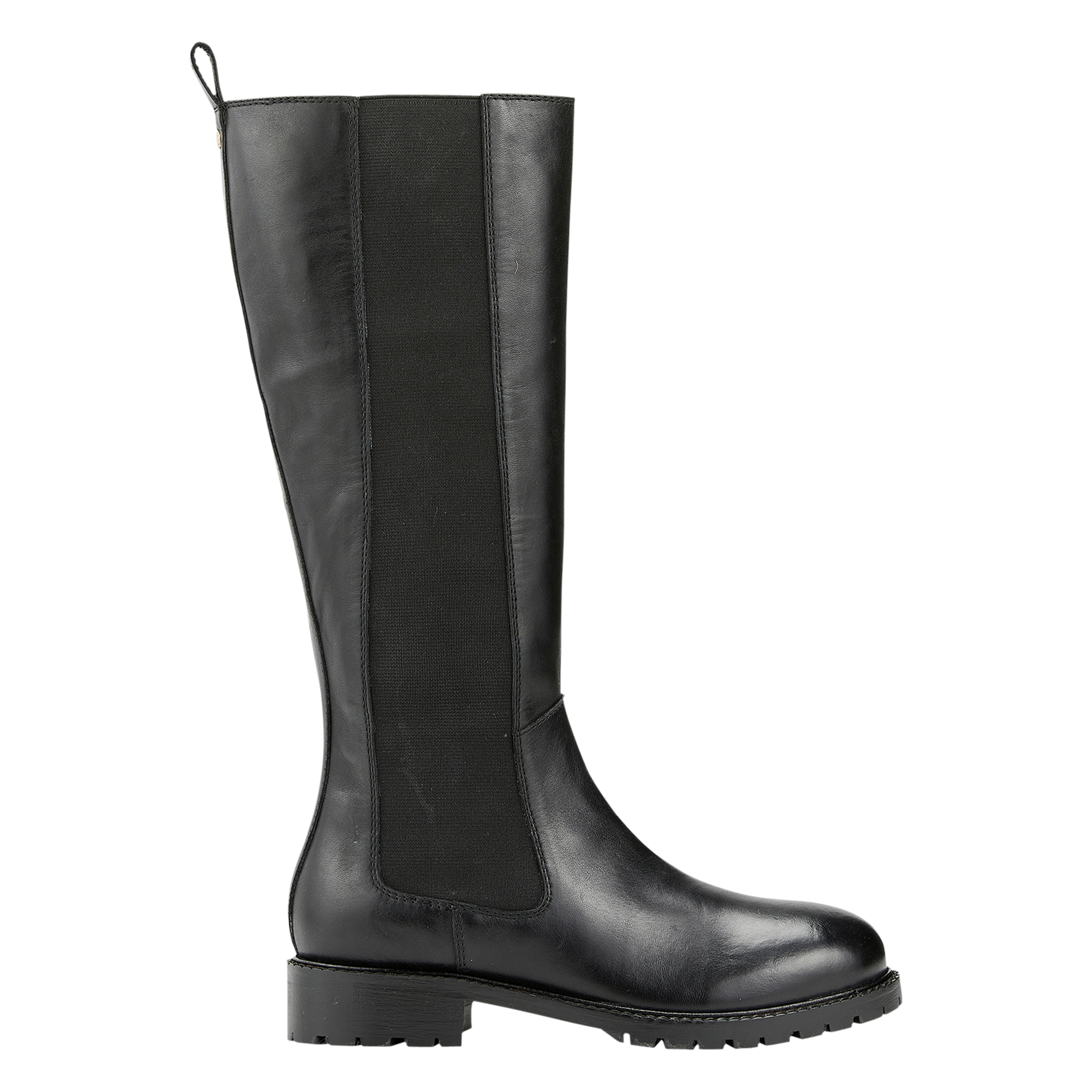 Bottes plates en cuir  COSMOPARIS Noir