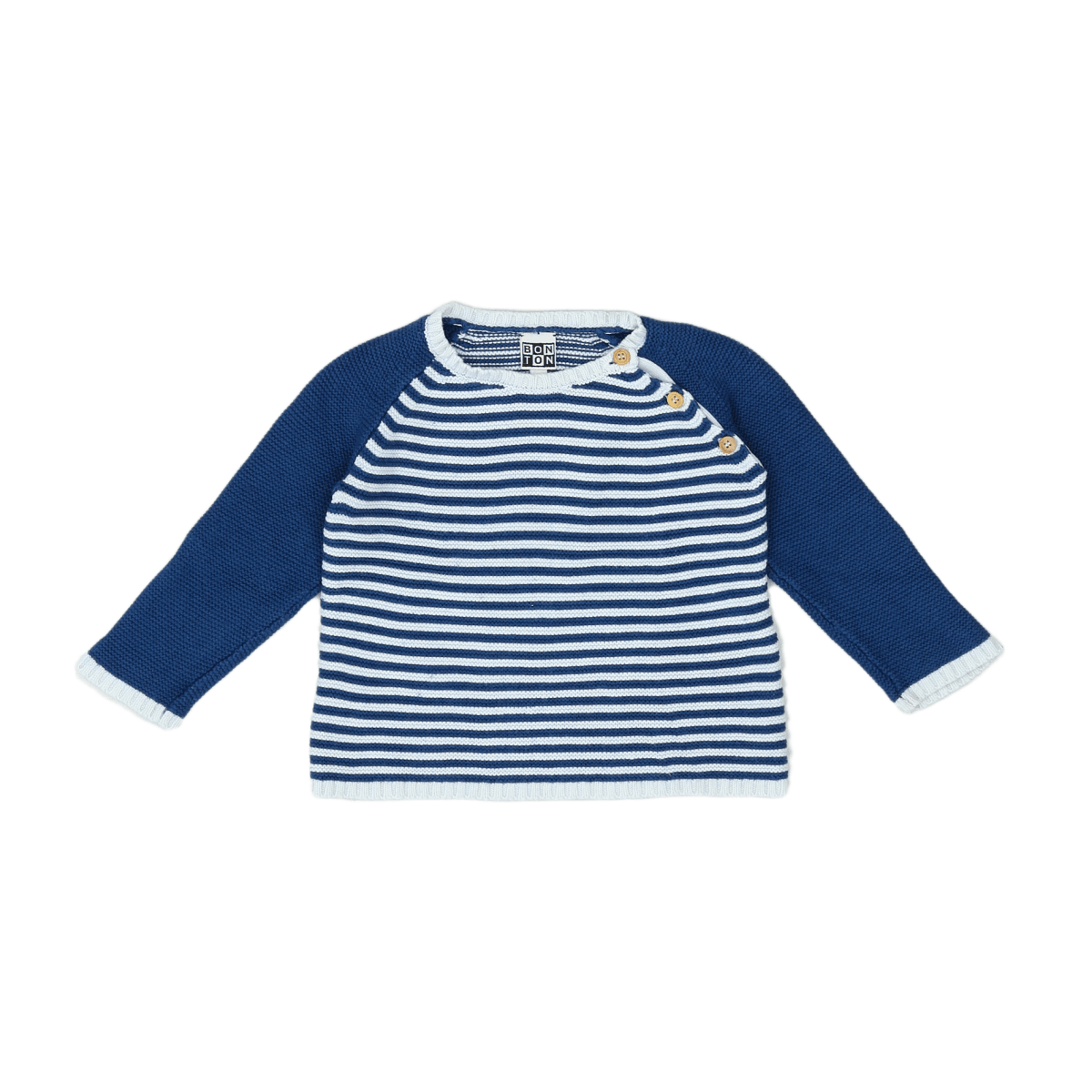 White baby sweater - 24 months BONTON - Seconde Main White