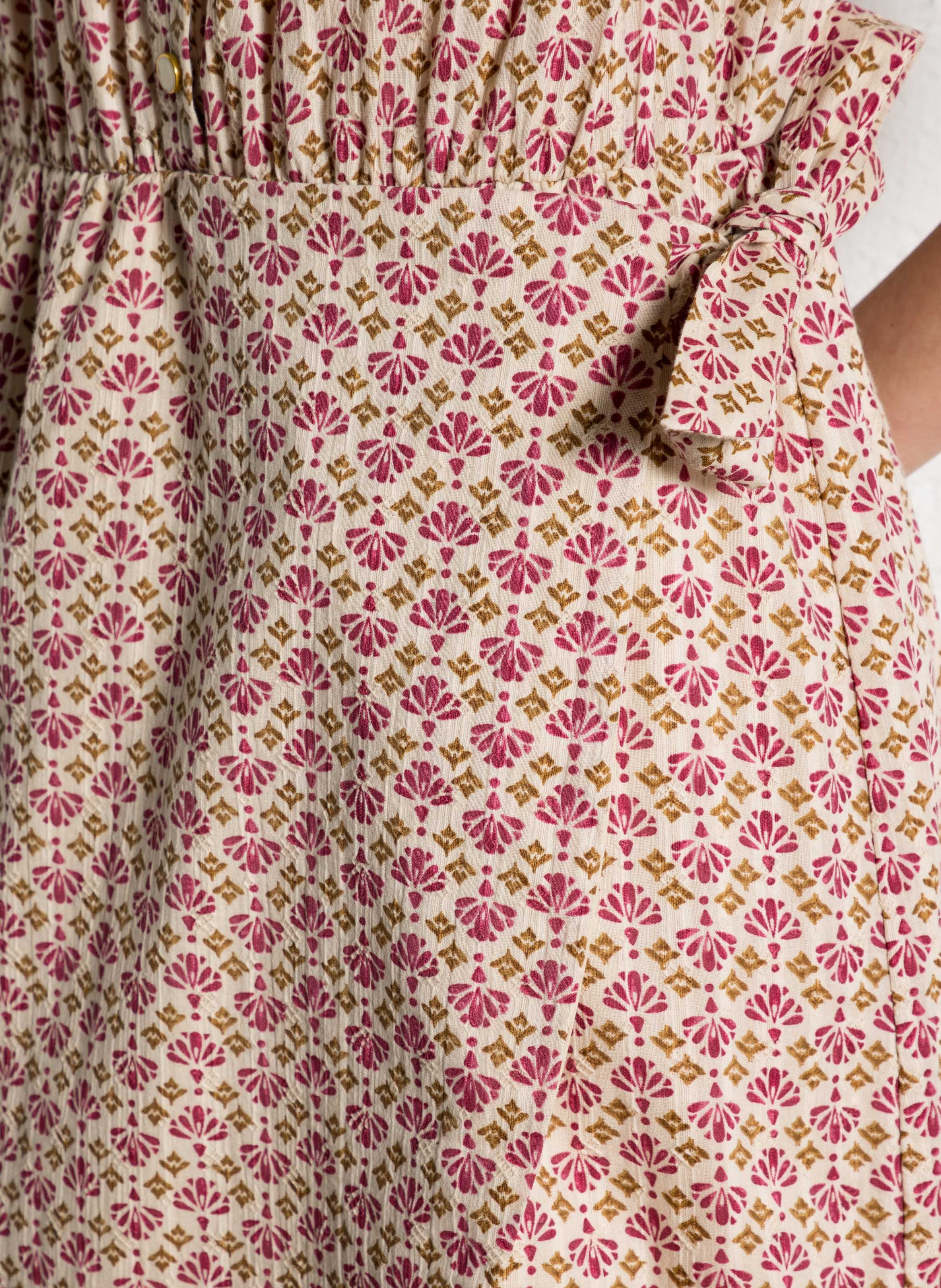 Abito aderente in cotone I CODE Rosa