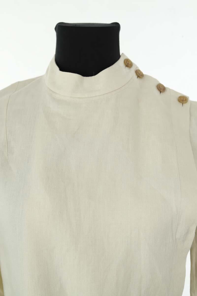 Linen dress ACNE STUDIOS - Seconde Main Beige