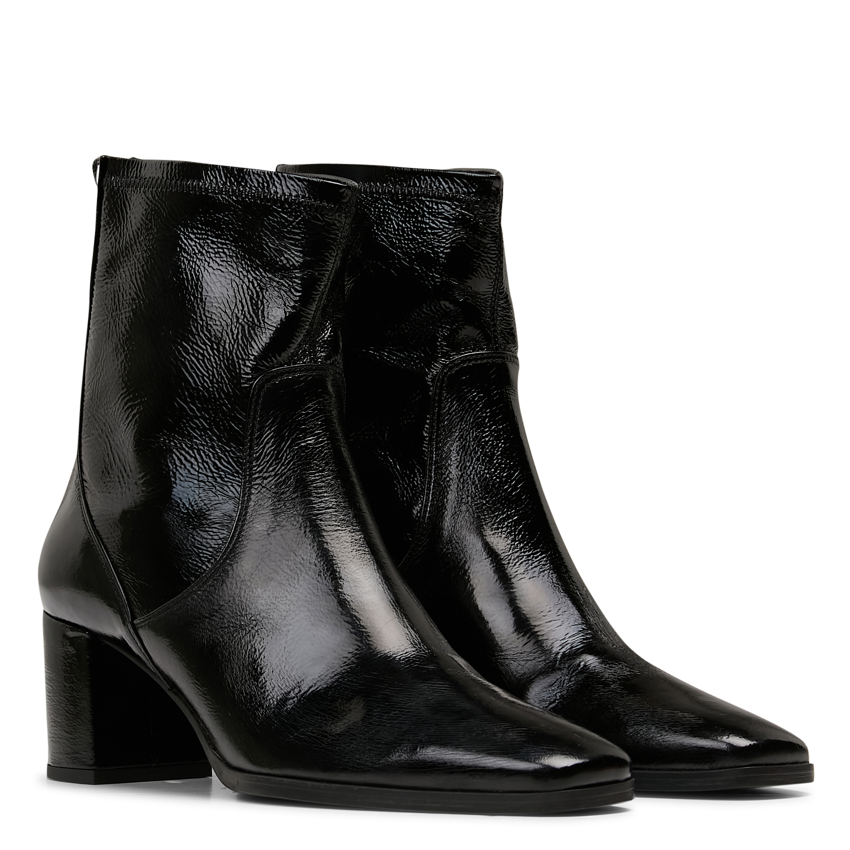 Bottines à talons  en cuir RIVECOUR Noir