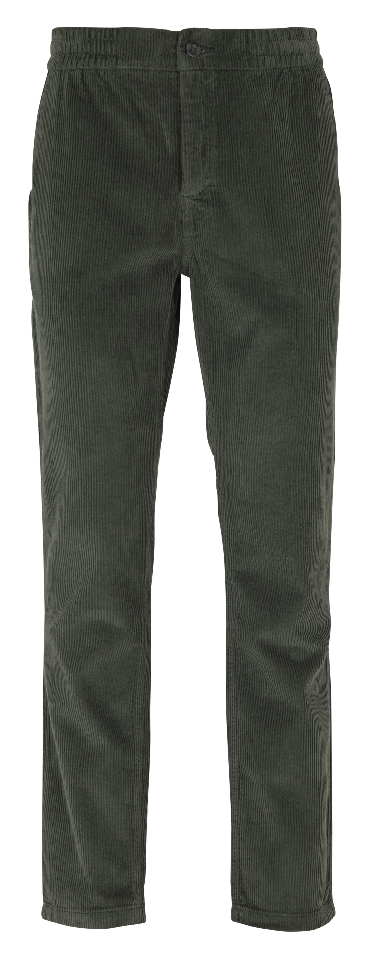 Gerade Cordhose FAGUO Grun