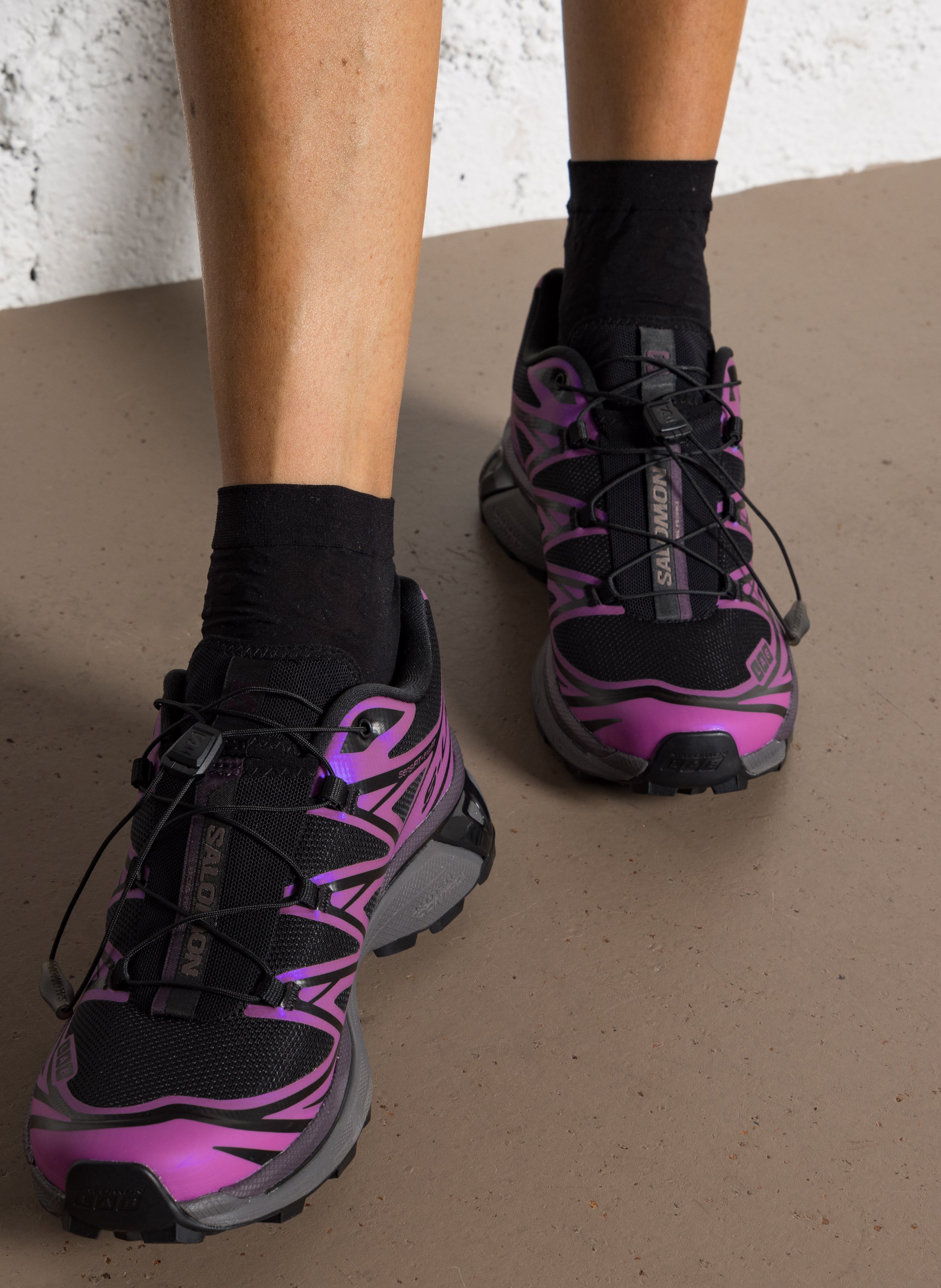 Hoge sneakers SALOMON Zwart