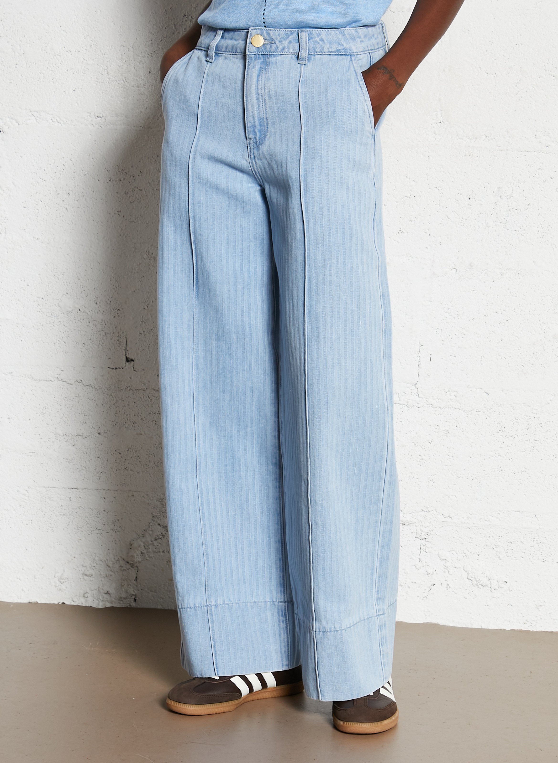 Jean large en coton mélangé LA PETITE ETOILE